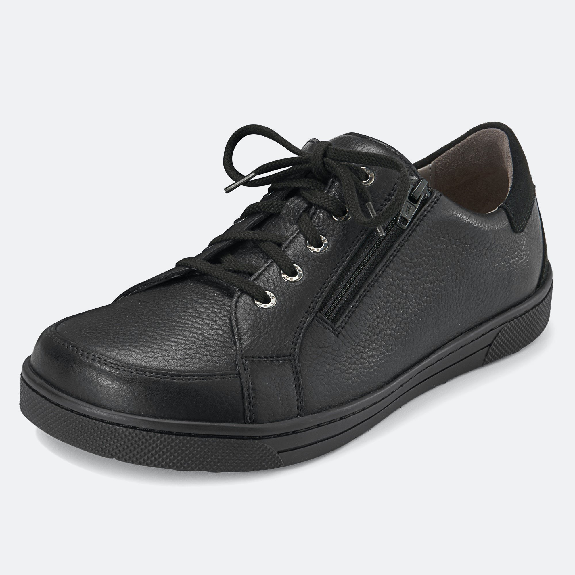 BÄR Schuhe Herrenschuhe Sven in schwarz aus Rindveloursleder wasserabweisend, Rindnappaleder wasserabweisend - Anlass: Businessschuhe (Produktbild) BÄR Schuhe Herrenschuhe Businessschuhe Sven schwarz Rindveloursleder wasserabweisend, Rindnappaleder wasserabweisend Produktbild