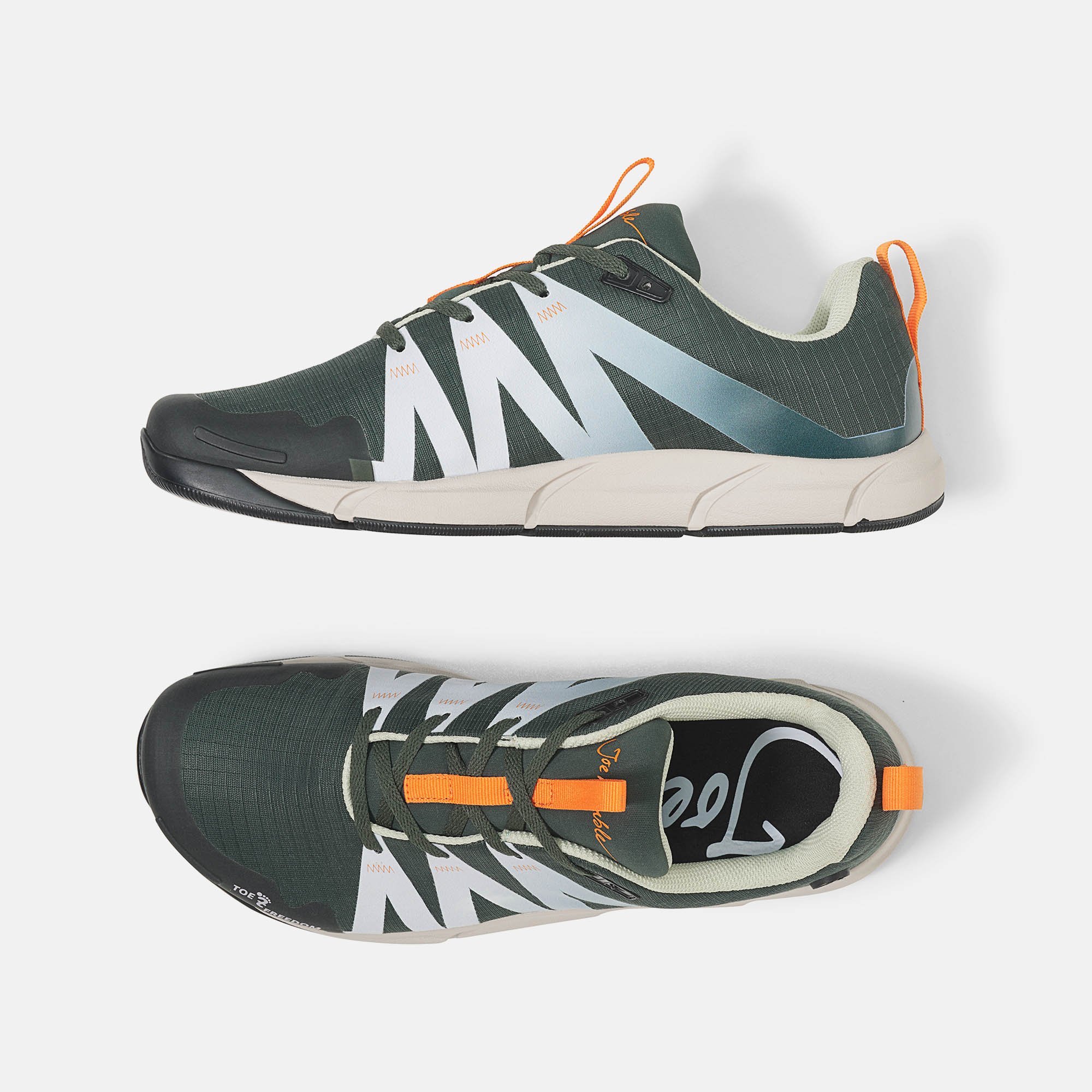 JOENIMBLE Schuhe Damenschuhe Addict WR in foggy green aus Wasserabweisendes Textil (Ansicht von oben) JOENIMBLE Schuhe Damenschuhe Addict WR foggy green Wasserabweisendes Textil Ansicht von oben
