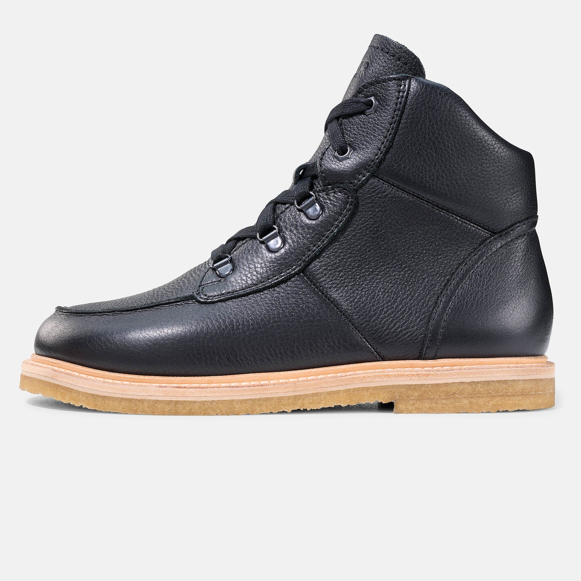 BÄR Schuhe Herrenschuhe Freizeitschuhe Roger schwarz Rindnappaleder wasserabweisend Produktbild