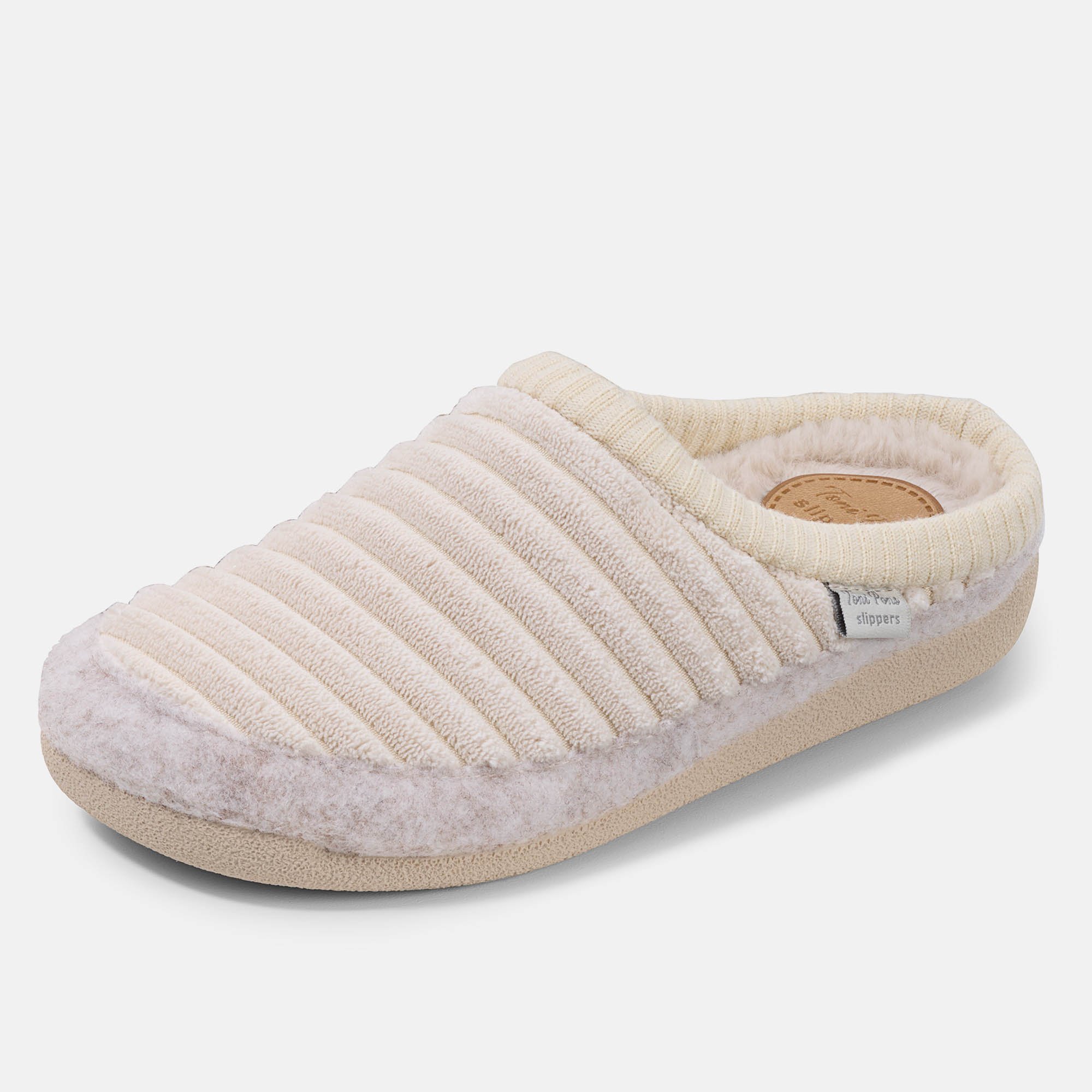 BÄR Schuhe Damenschuhe Malu in creme aus 100% Polyester - Anlass: Hausschuhe (Produktbild) BÄR Schuhe Damenschuhe Hausschuhe Malu creme 100% Polyester Produktbild