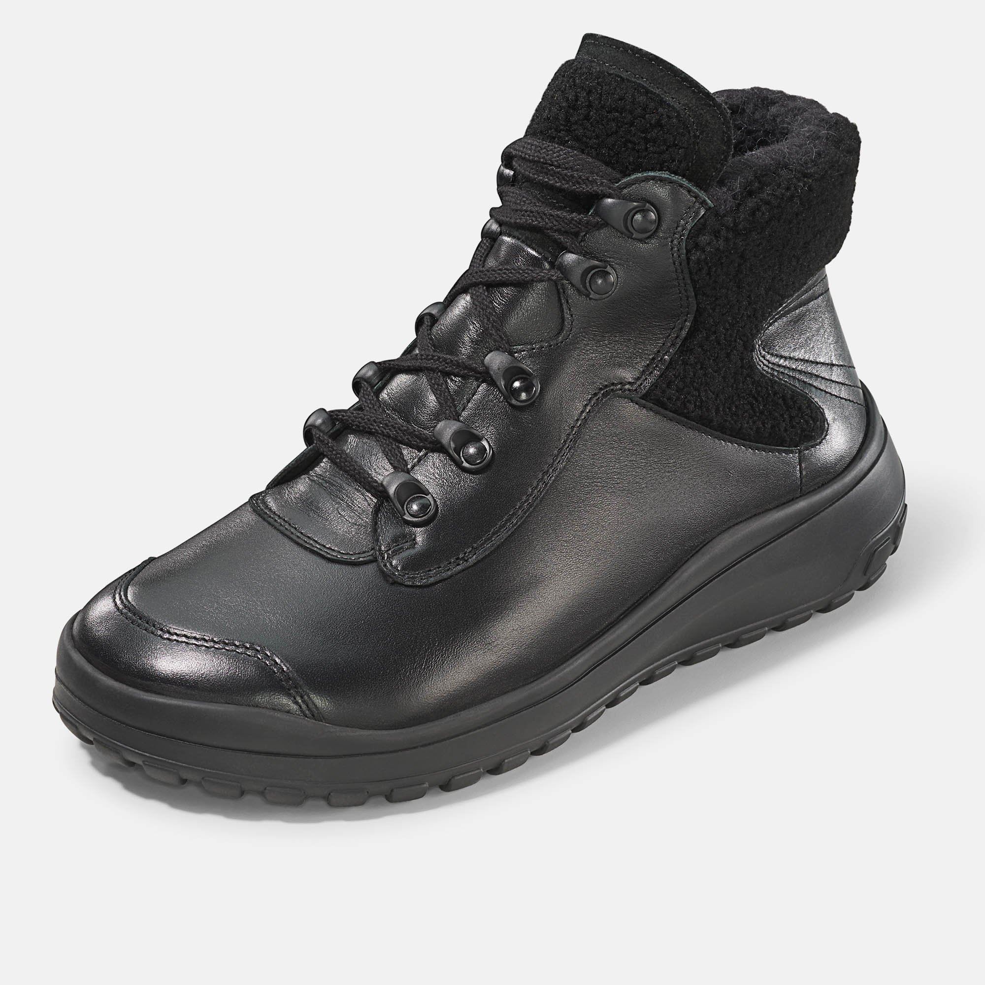 BÄR Schuhe Damenschuhe Amal in schwarz aus Rindnappaleder, Textil - Anlass: Freizeitschuhe (Produktbild) BÄR Schuhe Damenschuhe Freizeitschuhe Amal schwarz Rindnappaleder, Textil Produktbild