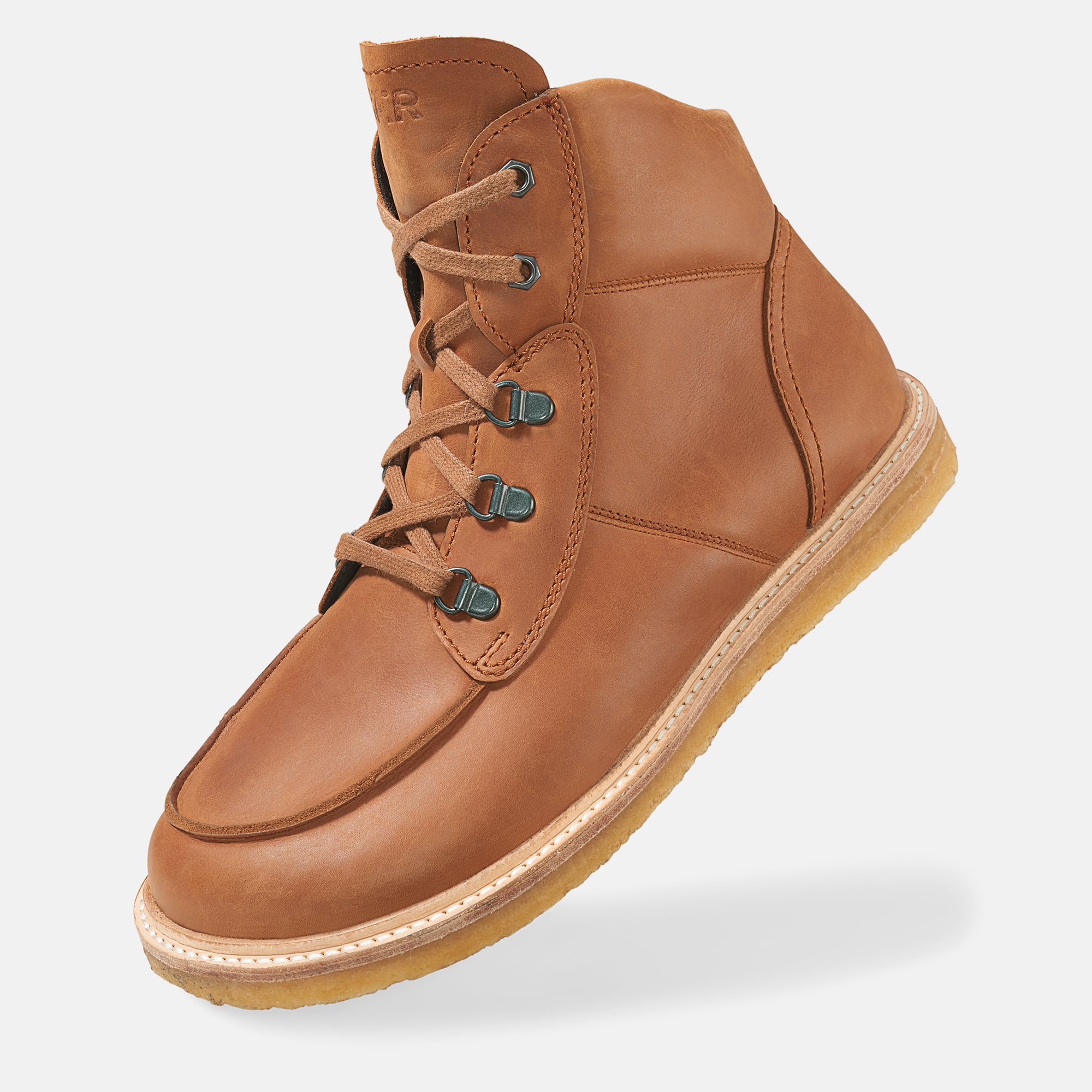 BÄR Schuhe Herrenschuhe Freizeitschuhe Roger cognac Rindnappaleder gefettet Produktbild