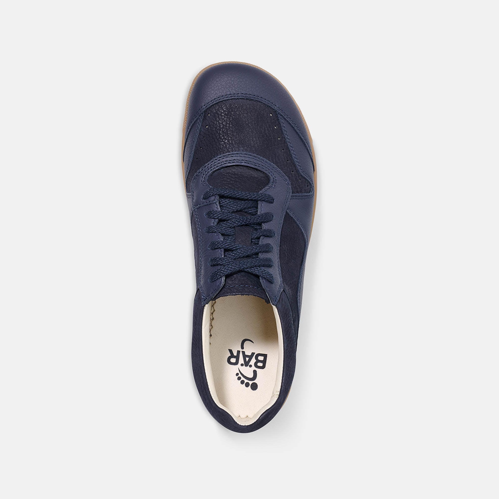 BÄR Schuhe Damenschuhe Freizeitschuhe Alea dunkelblau Kalbnubukleder, Kalbnappaleder Ansicht von oben