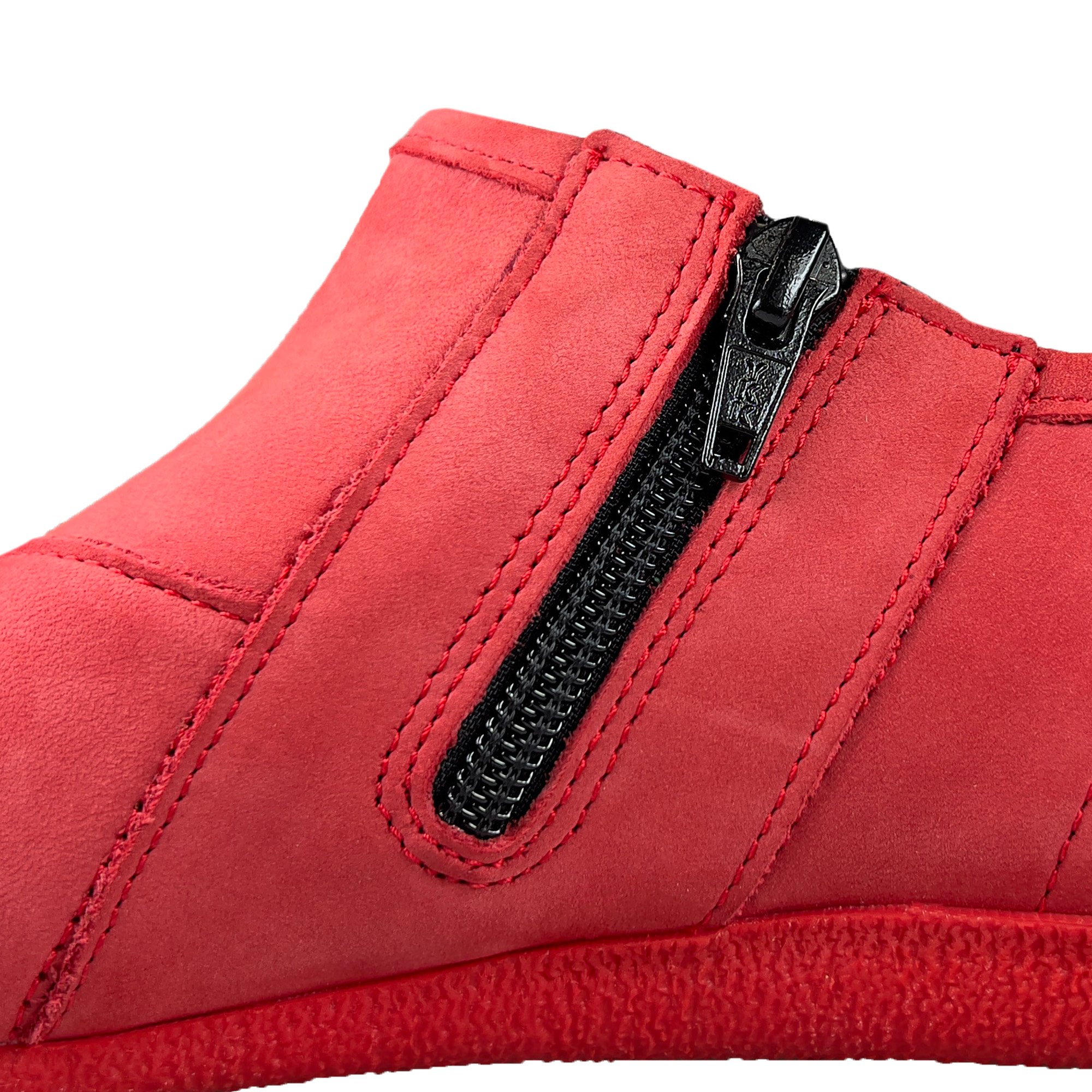 BÄR Schuhe Damenschuhe Lotus in rot aus Kalbnubukleder - Anlass: Freizeitschuhe (Produktbild) BÄR Schuhe Damenschuhe Freizeitschuhe Lotus rot Kalbnubukleder Produktbild