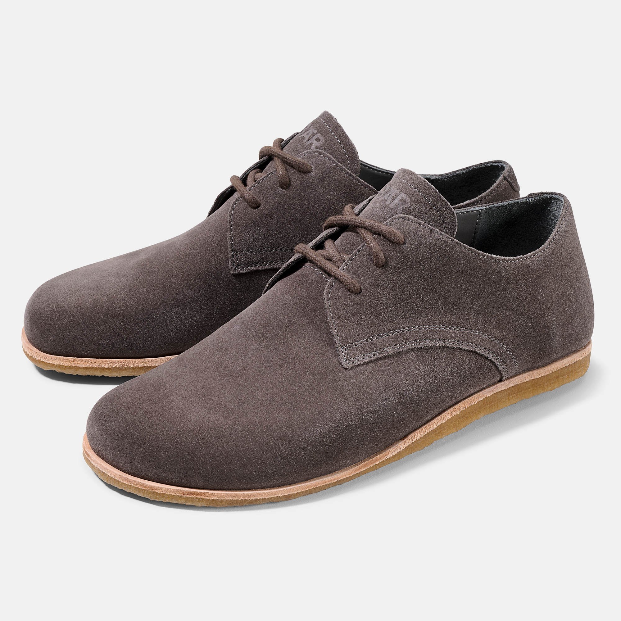 BÄR Schuhe Herrenschuhe Clint in graubraun aus Rindveloursleder - Anlass: Businessschuhe (Hauptbild) BÄR Schuhe Herrenschuhe Businessschuhe Clint graubraun Rindveloursleder Hauptbild