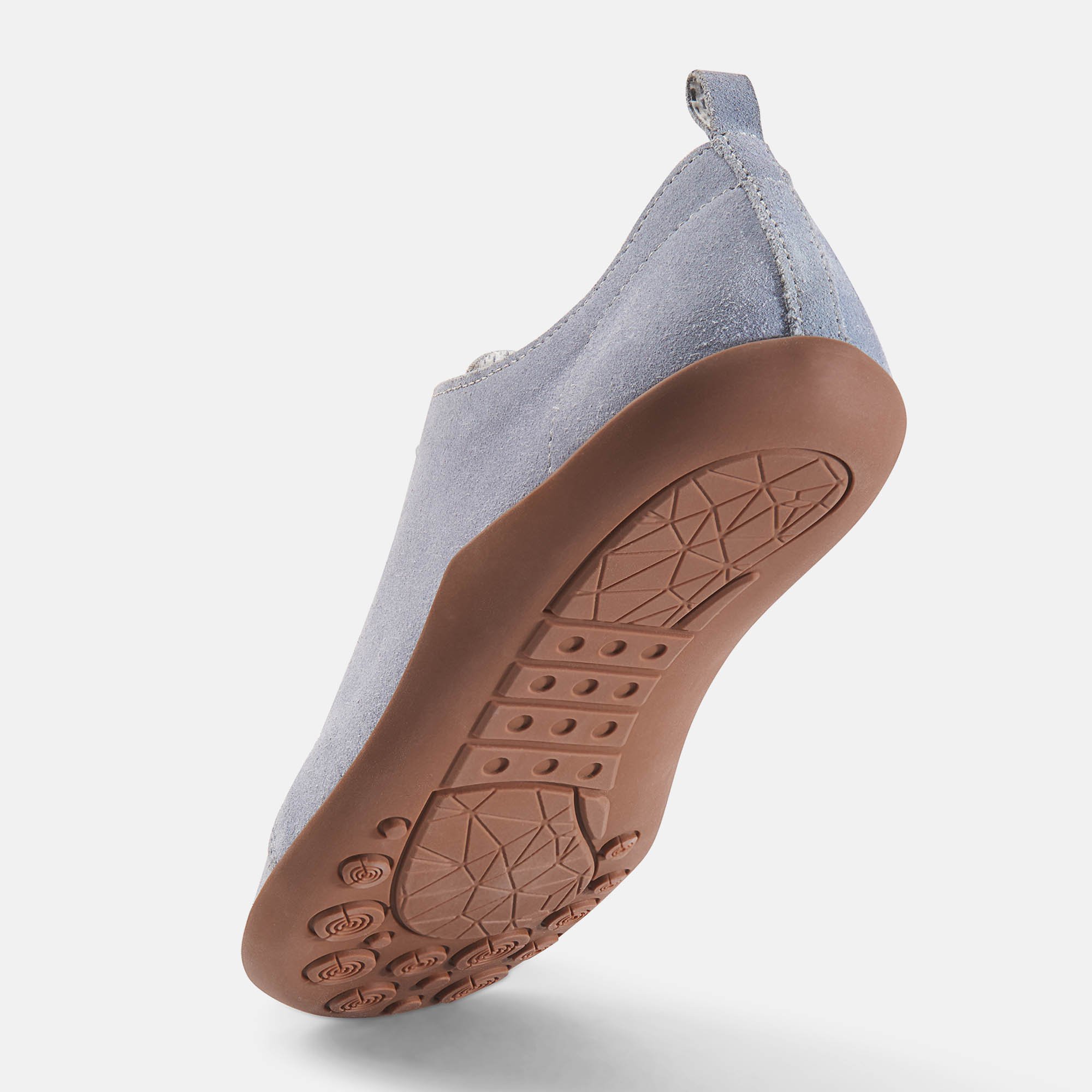 BÄR Schuhe Damenschuhe Joyce in jeans aus Kalbveloursleder - Anlass: Freizeitschuhe (Seitenansicht) BÄR Schuhe Damenschuhe Freizeitschuhe Joyce jeans Kalbveloursleder Seitenansicht