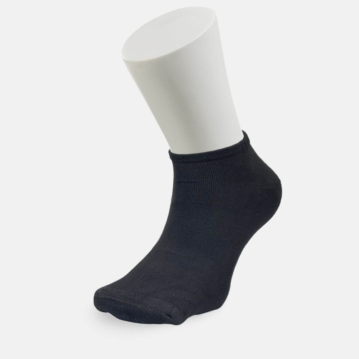 BÄR Schuhe Bambus-Sneaker-Socken in schwarz (Hauptbild) BÄR Schuhe Bambus-Sneaker-Socken schwarz Hauptbild