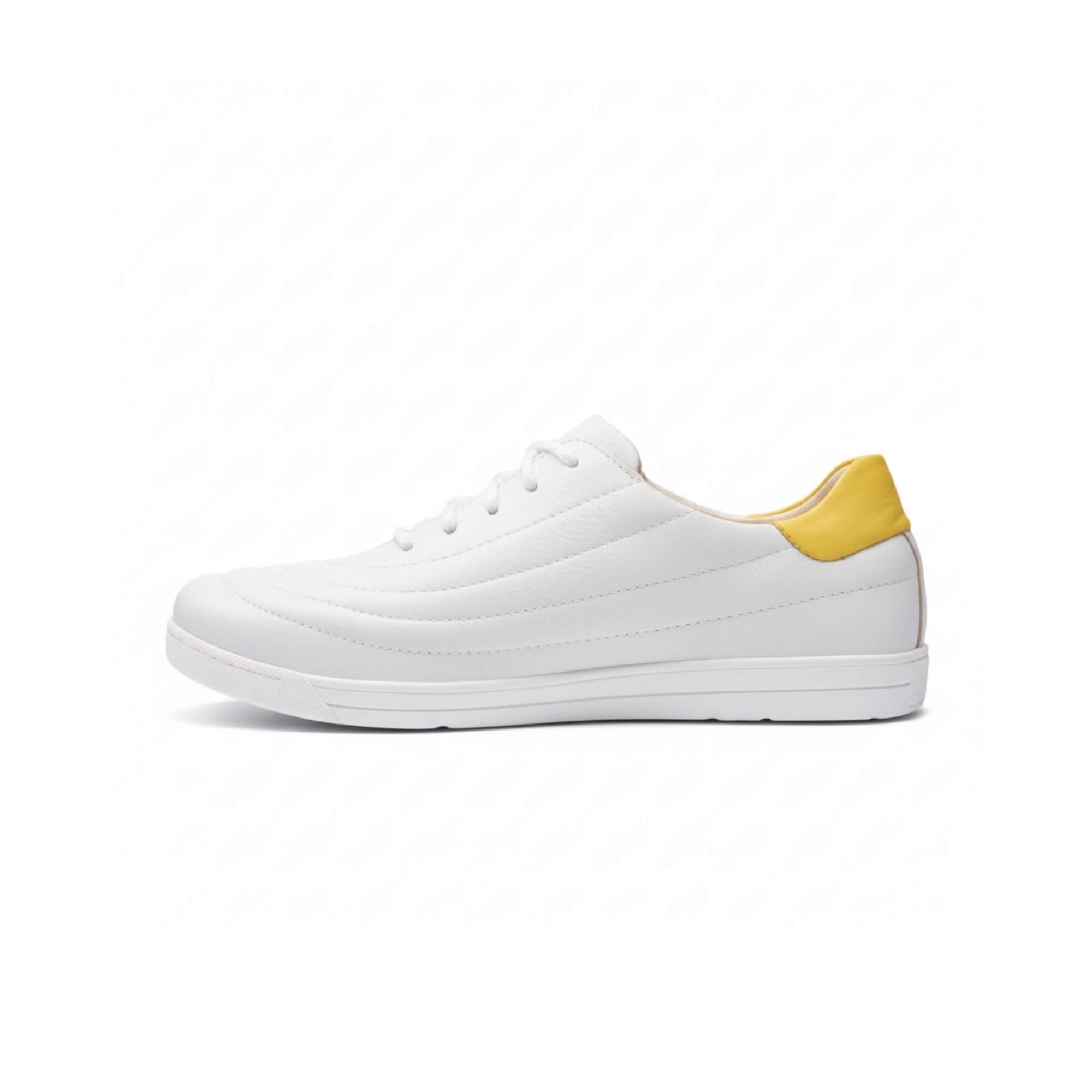 BÄR Schuhe Damenschuhe Alltag Harper weiß/zitrone Lammnappaleder Produktbild