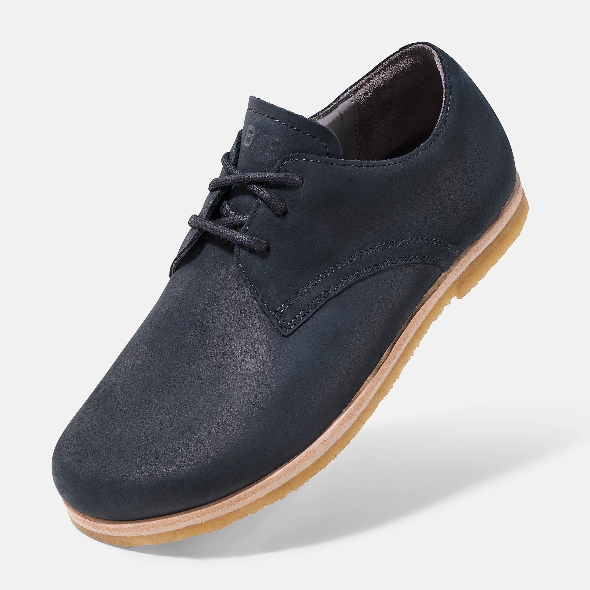 BÄR Schuhe Herrenschuhe Businessschuhe Clint anthrazit Rindnappaleder gefettet Produktbild