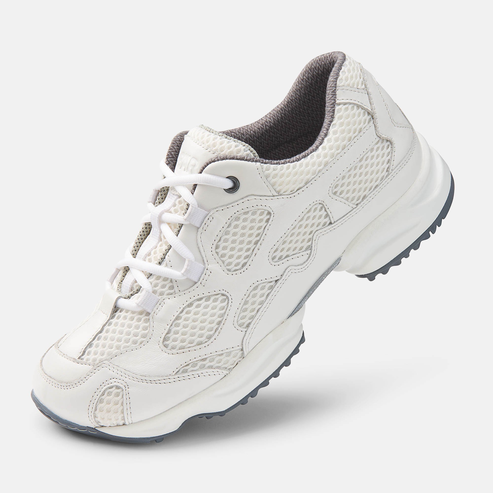 BÄR Schuhe Unisexschuhe High Performance 2.5 in weiß aus Rindnappaleder, Textil - Anlass: Laufschuhe (Produktbild) BÄR Schuhe Unisexschuhe Laufschuhe High Performance 2.5 weiß Rindnappaleder, Textil Produktbild