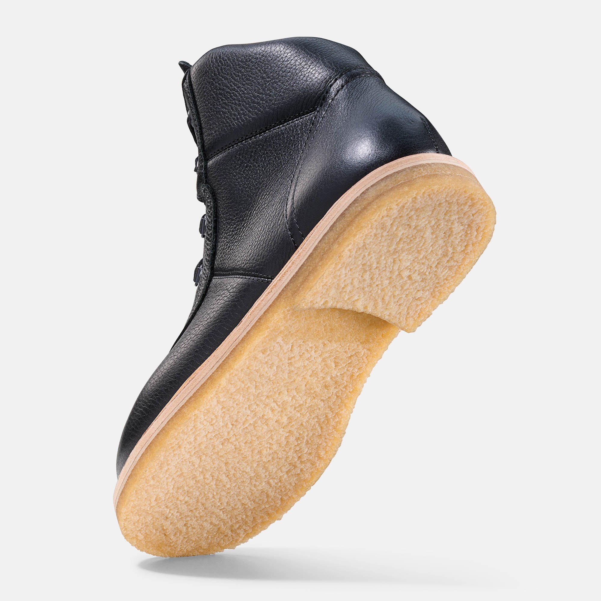 BÄR Schuhe Herrenschuhe Freizeitschuhe Roger schwarz Rindnappaleder wasserabweisend Seitenansicht