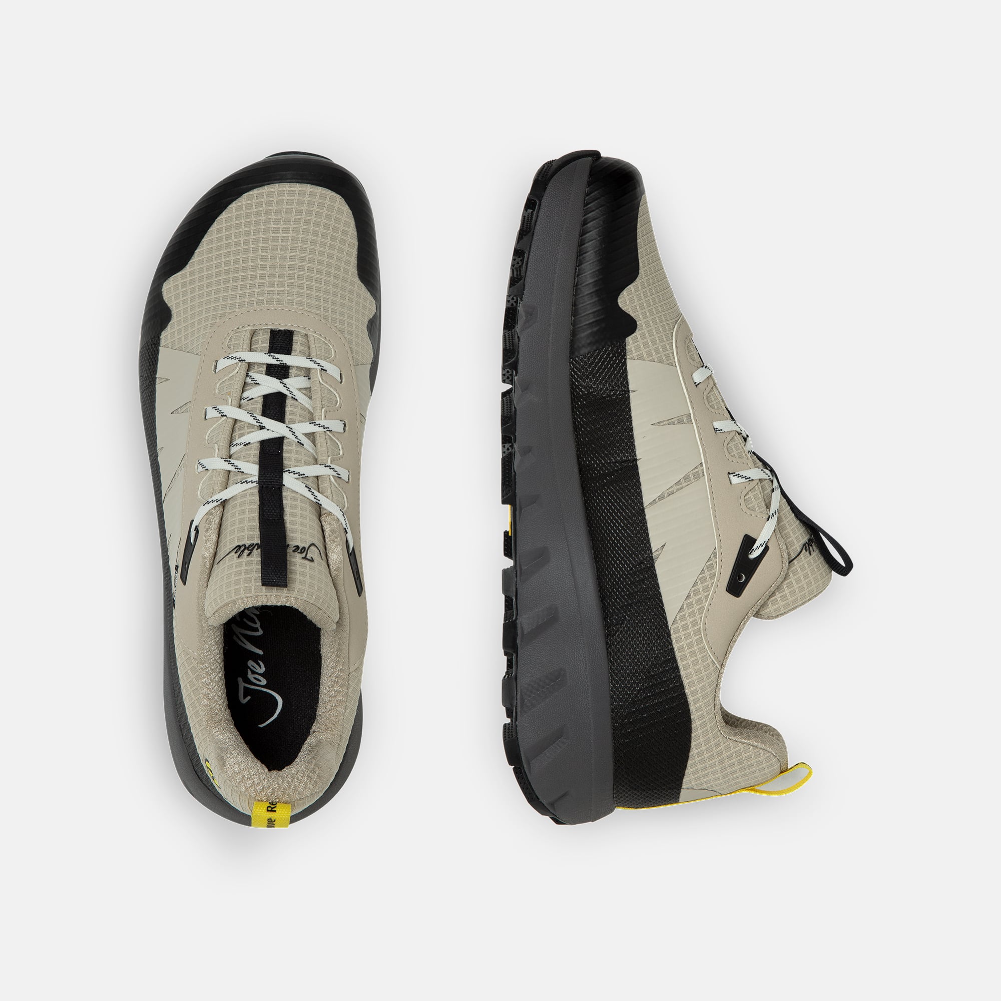 JOENIMBLE Schuhe Damenschuhe Wanderschuhe Explore Addict grau Ansicht von oben