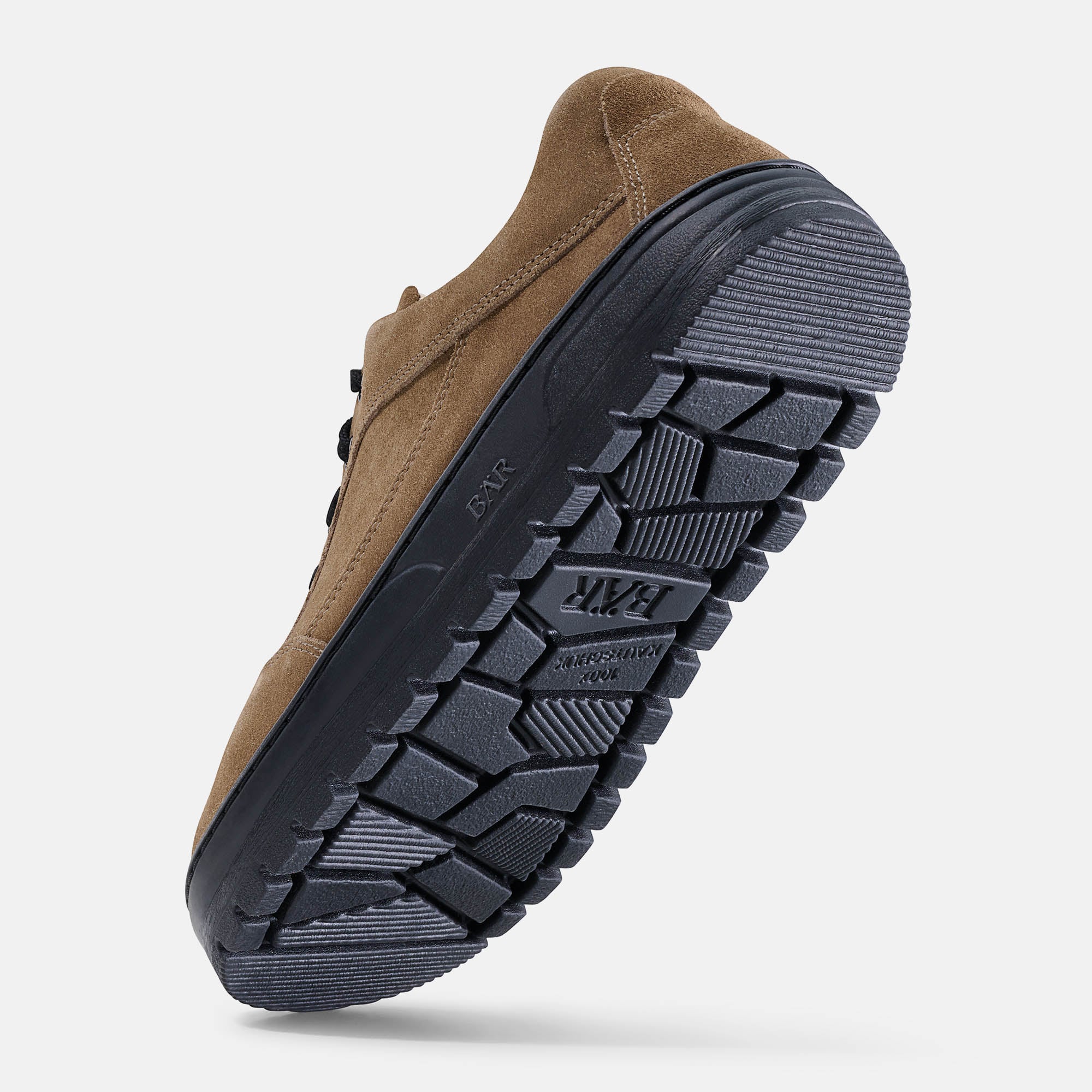 BÄR Schuhe Herrenschuhe Freizeitschuhe Tobago schlamm Rindveloursleder Seitenansicht