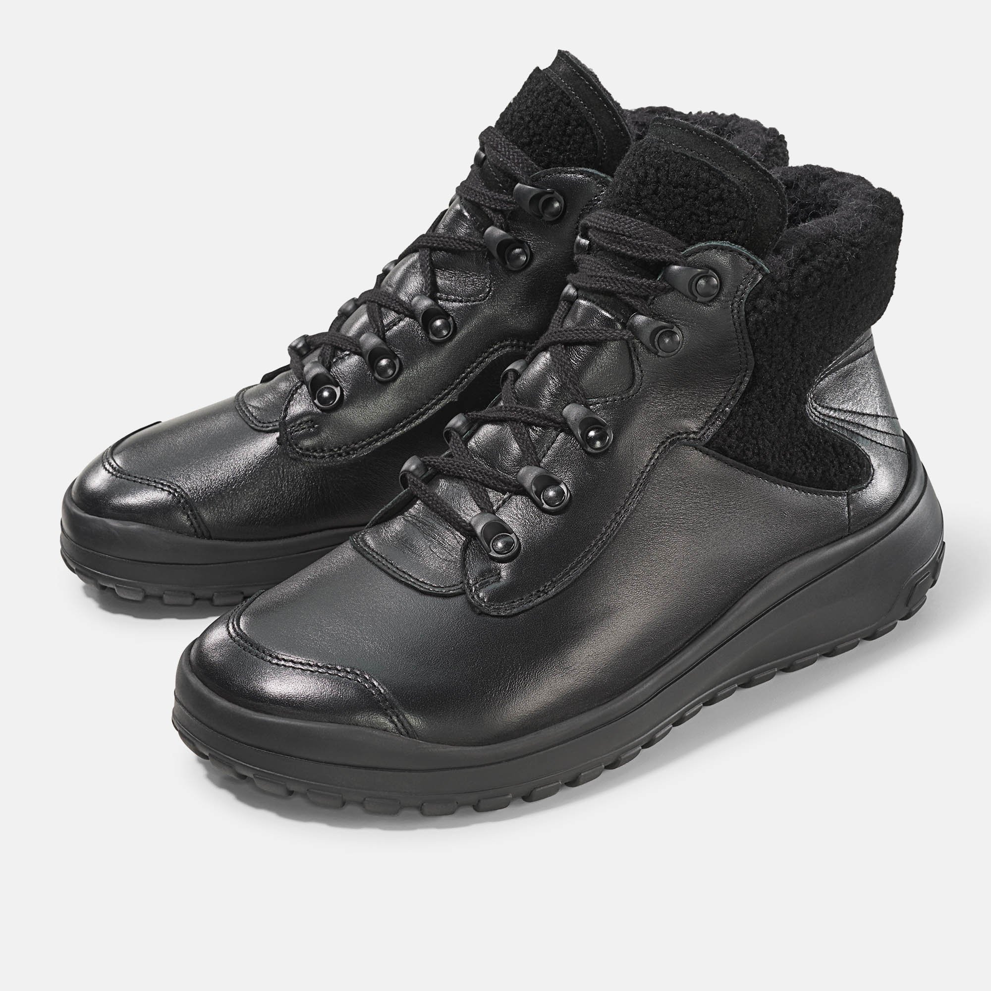 BÄR Schuhe Damenschuhe Amal in schwarz aus Rindnappaleder, Textil - Anlass: Freizeitschuhe (Hauptbild) BÄR Schuhe Damenschuhe Freizeitschuhe Amal schwarz Rindnappaleder, Textil Hauptbild
