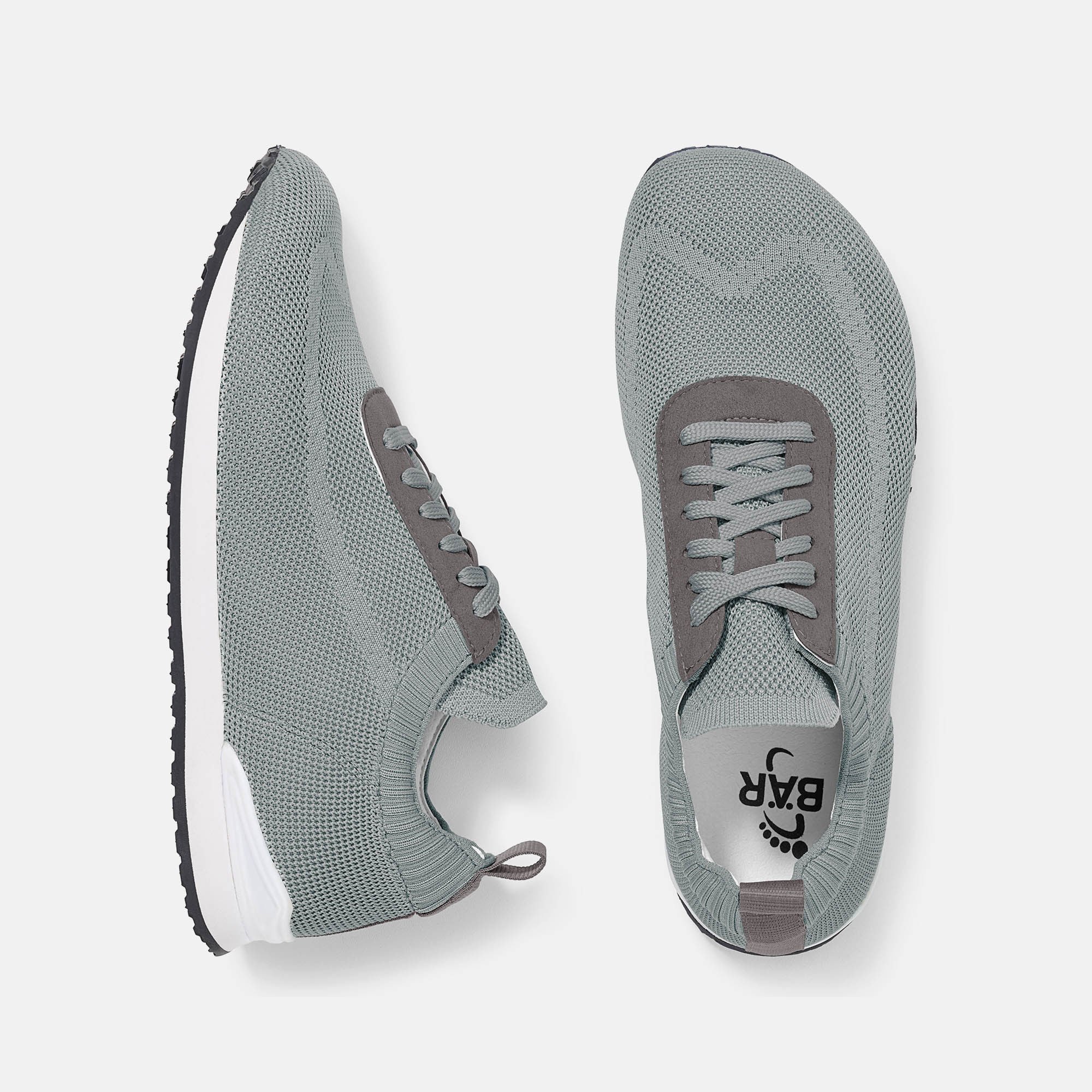 BÄR Schuhe Herrenschuhe Pito 2.0 in grau aus Textil - Anlass: Freizeitschuhe (Ansicht von oben) BÄR Schuhe Herrenschuhe Freizeitschuhe Pito 2.0 grau Textil Ansicht von oben