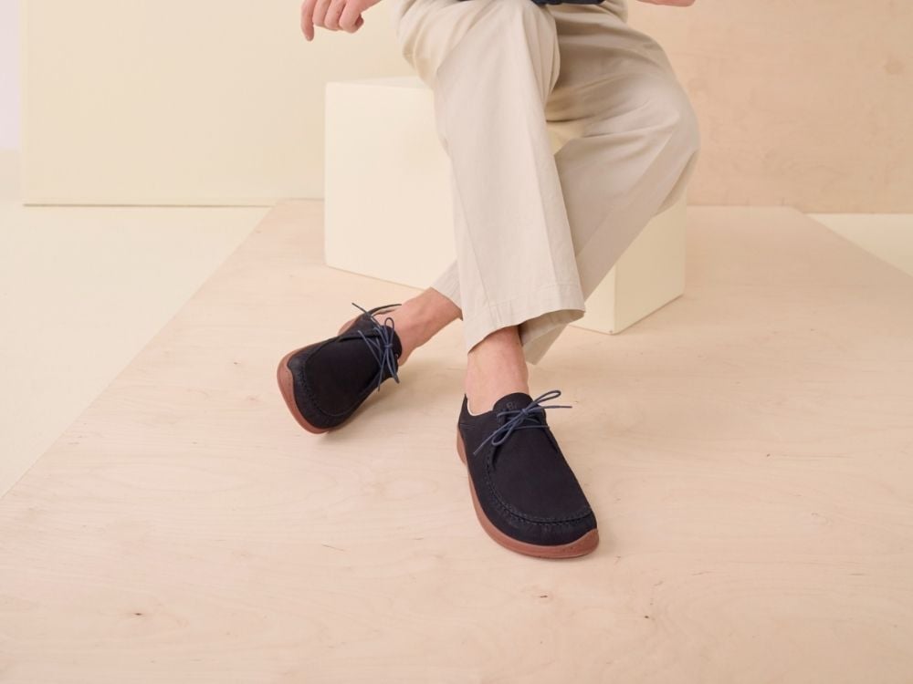 BÄR Schuhe Herrenschuhe Freizeitschuhe Agnello schwarz Mufflonleder Emotionsbild