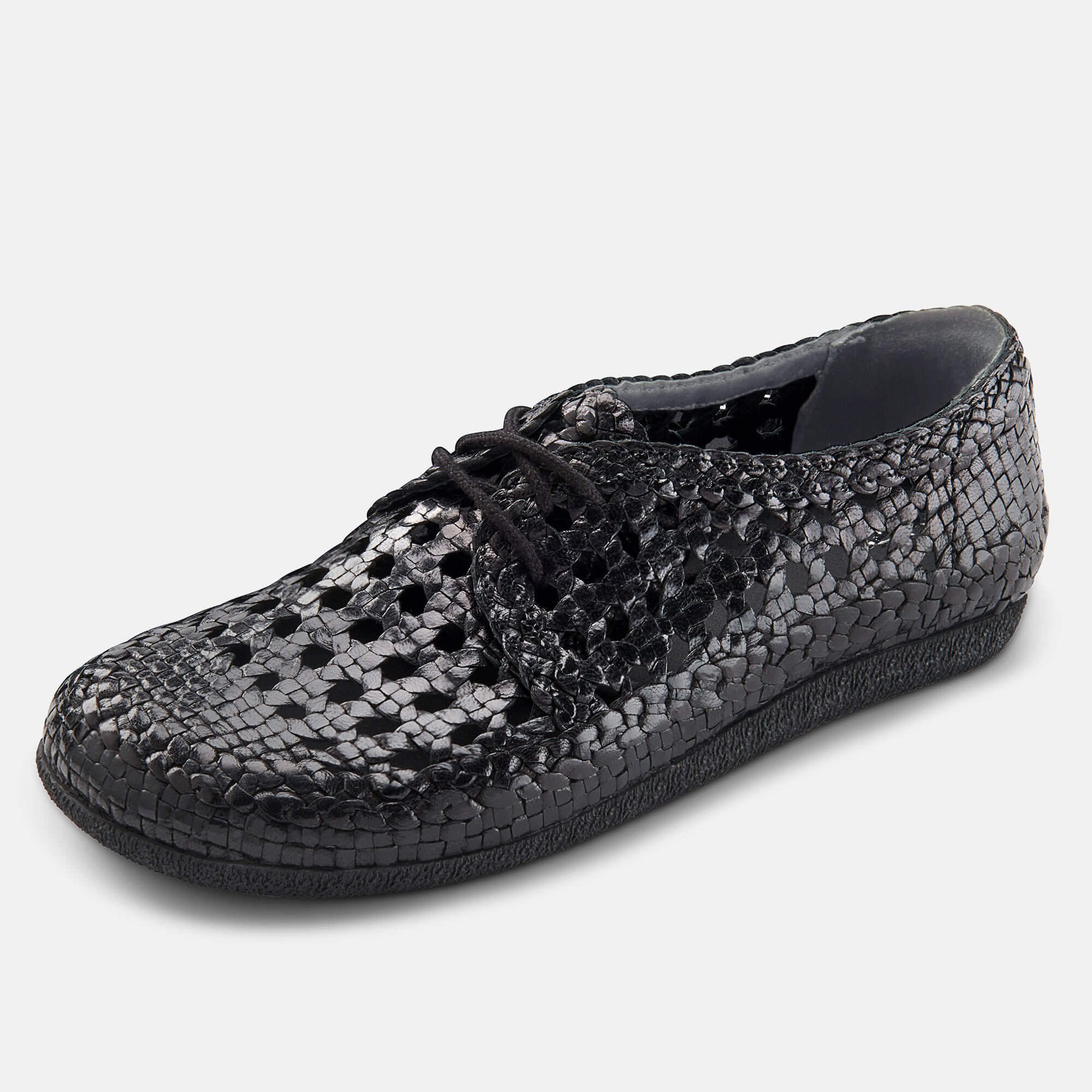 BÄR Schuhe Damenschuhe Berit in schwarz aus Chevreauleder - Anlass: Freizeitschuhe (Produktbild) BÄR Schuhe Damenschuhe Freizeitschuhe Berit schwarz Chevreauleder Produktbild