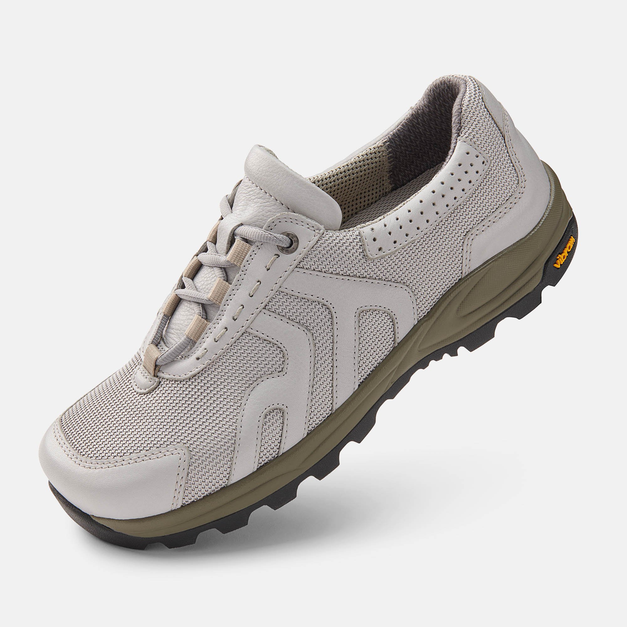 BÄR Schuhe Damenschuhe Lady-Sport in hellgrau aus Kalbnappaleder, Mesh - Anlass: Alltag (Produktbild) BÄR Schuhe Damenschuhe Alltag Lady-Sport hellgrau Kalbnappaleder, Mesh Produktbild