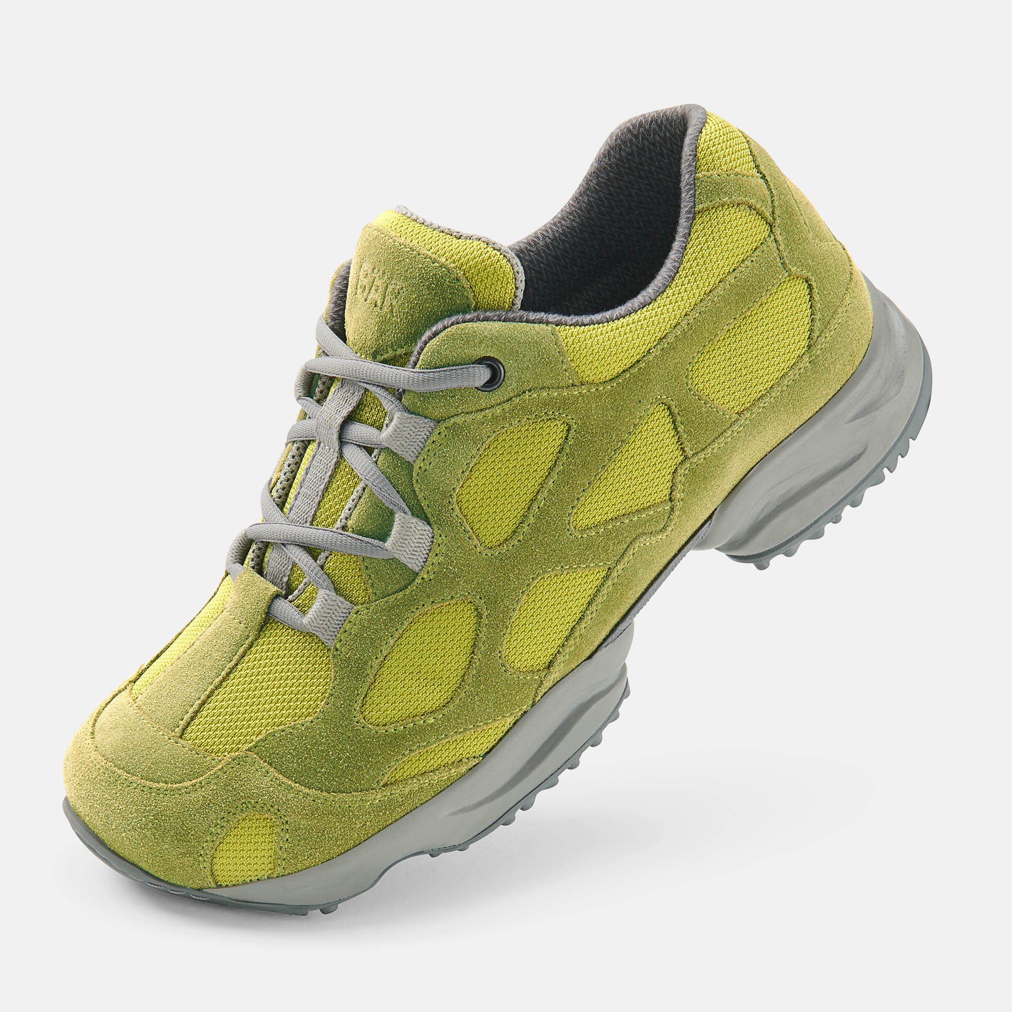 BÄR Schuhe Unisexschuhe High Performance 2.5 in limette aus Kalbveloursleder, Textil - Anlass: Laufschuhe (Produktbild) BÄR Schuhe Unisexschuhe Laufschuhe High Performance 2.5 limette Kalbveloursleder, Textil Produktbild