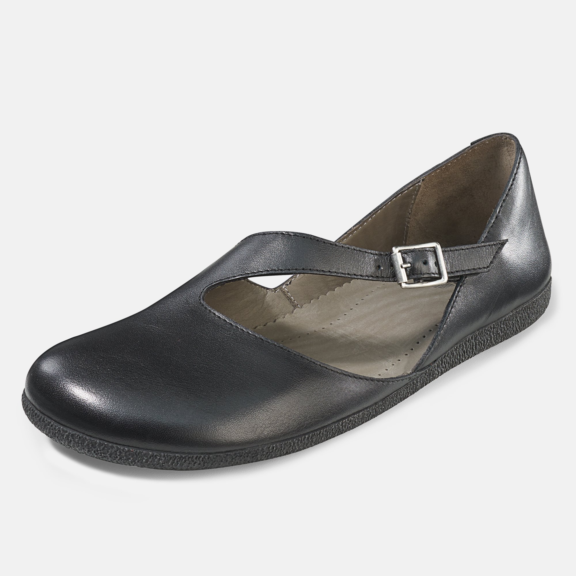 BÄR Schuhe Damenschuhe Delia in schwarz aus Kalbnappaleder - Anlass: Freizeitschuhe (Produktbild) BÄR Schuhe Damenschuhe Freizeitschuhe Delia schwarz Kalbnappaleder Produktbild