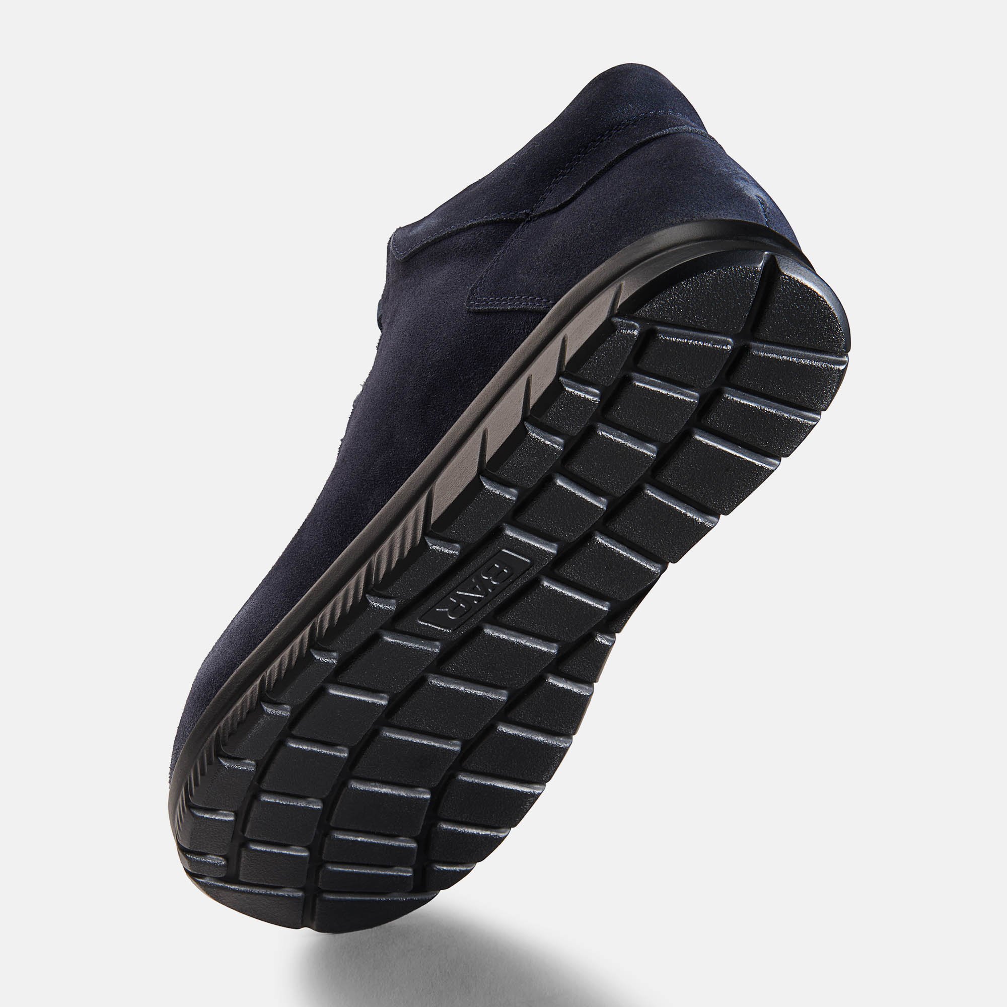 BÄR Schuhe Damenschuhe Freizeitschuhe Lina dunkelblau Kalbveloursleder Seitenansicht