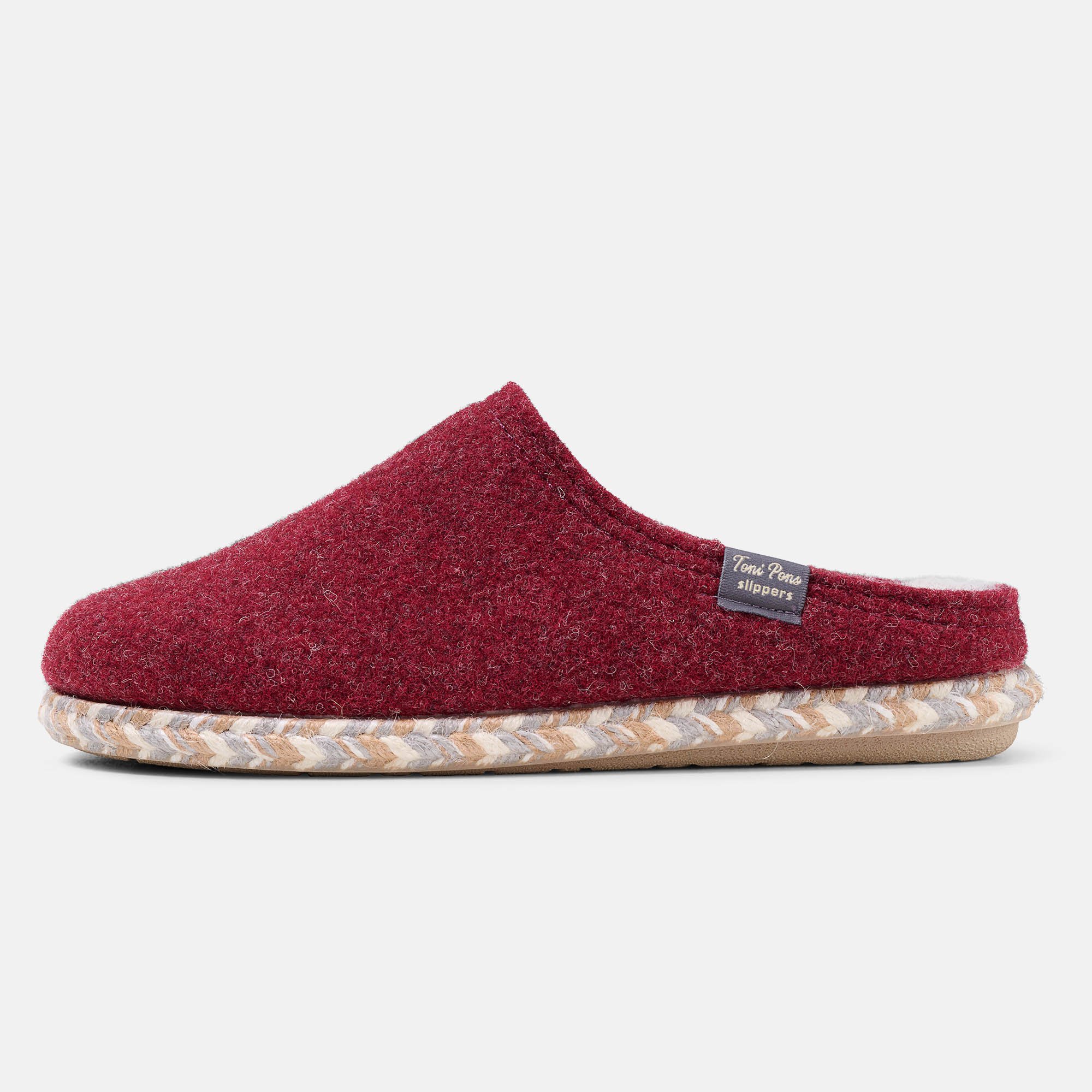 BÄR Schuhe Damenschuhe Deli in bordeaux - Anlass: Hausschuhe (Produktbild) BÄR Schuhe Damenschuhe Hausschuhe Deli bordeaux Produktbild