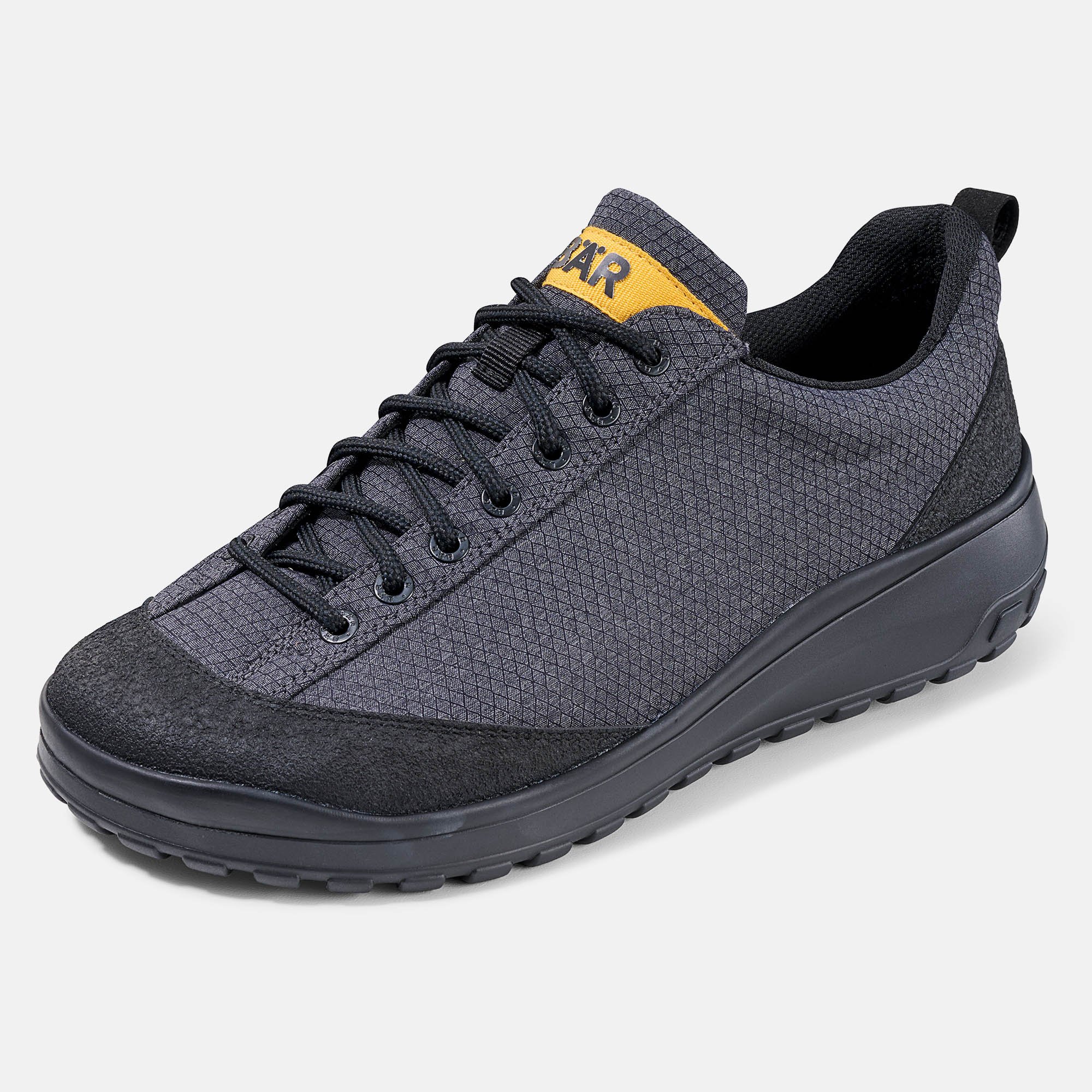 BÄR Schuhe Herrenschuhe Light Terrain in anthrazit aus Textil - Anlass: Wanderschuhe (Produktbild) BÄR Schuhe Herrenschuhe Wanderschuhe Light Terrain anthrazit Textil Produktbild