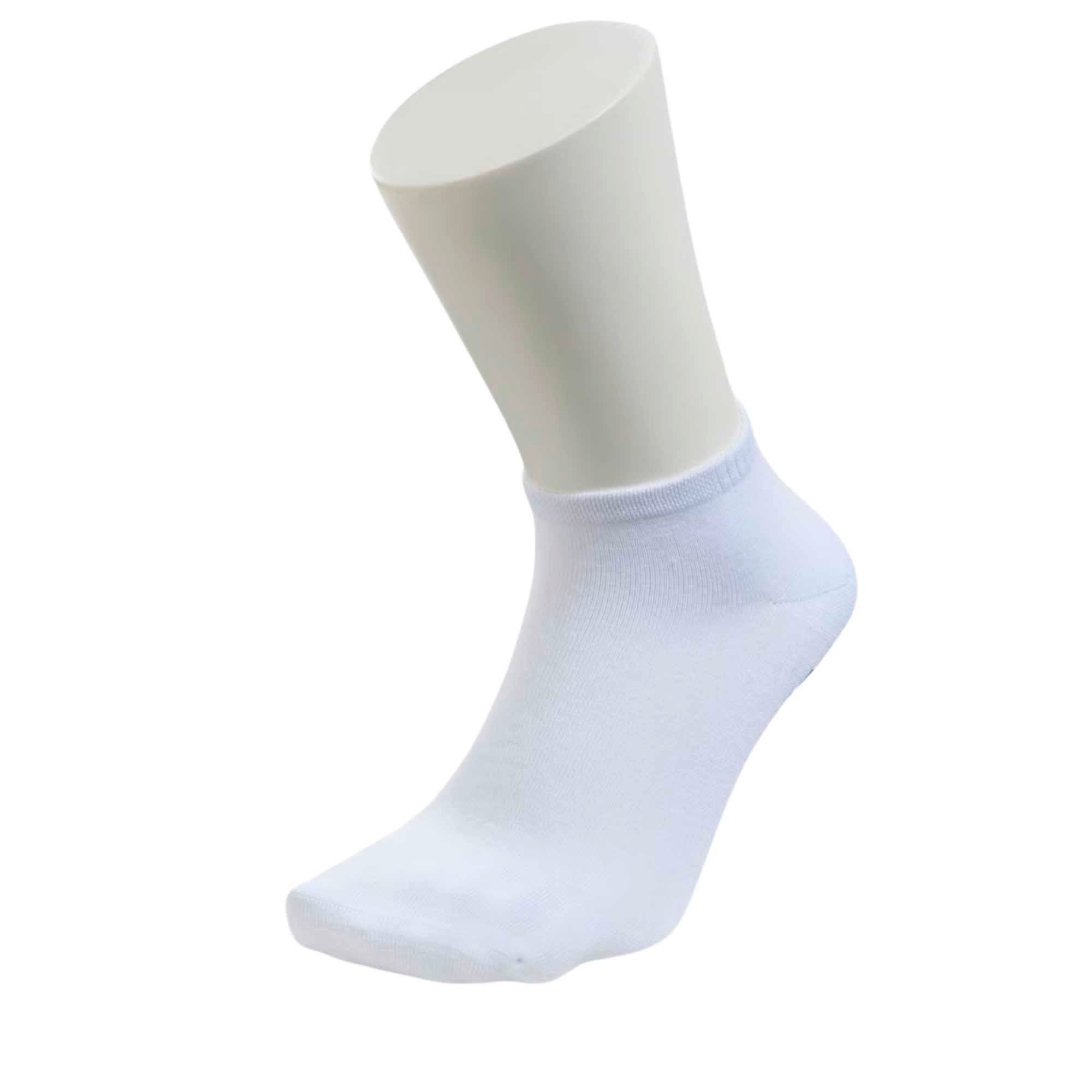 BÄR Schuhe Bambus-Sneaker-Socken weiß Produktbild