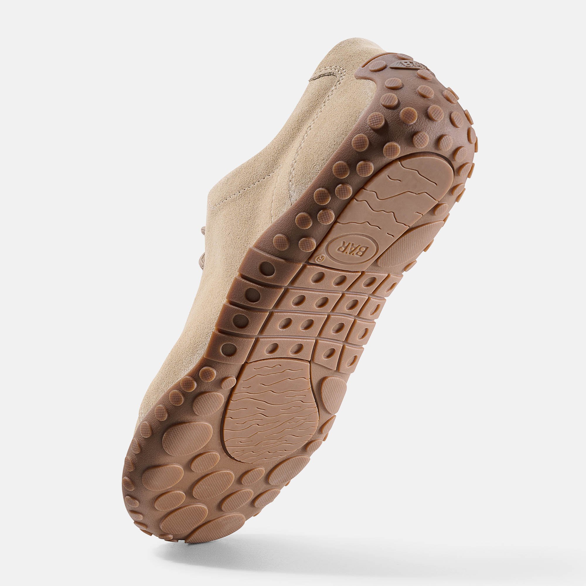 BÄR Schuhe Damenschuhe Freizeitschuhe Joyce 2.0 beige Kalbveloursleder Seitenansicht