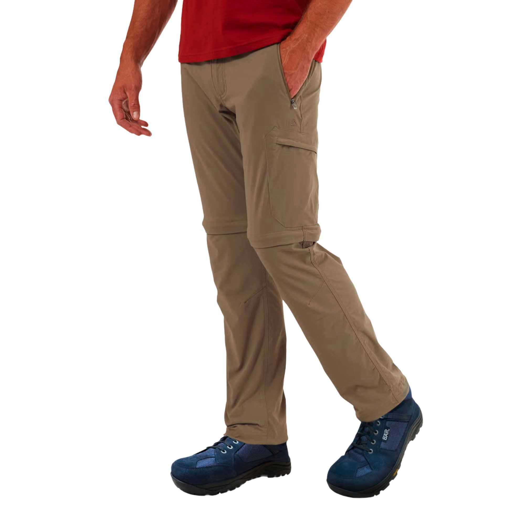 BÄR Schuhe Zip-Trekkinghose Herren oliv Produktbild