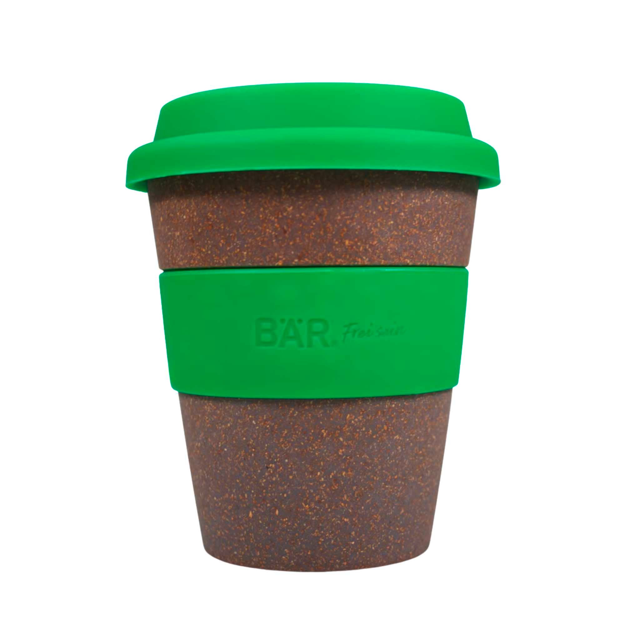 BÄR Schuhe BÄR Bambusbecher grau/grün Produktbild