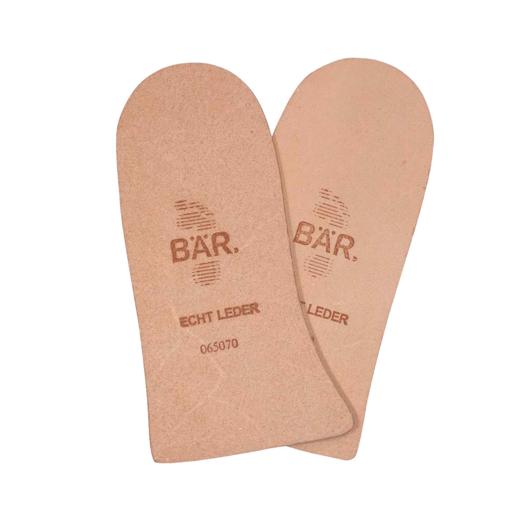 BÄR Schuhe Fersen-Halbeinlegesohle 4 mm Standard natur Produktbild