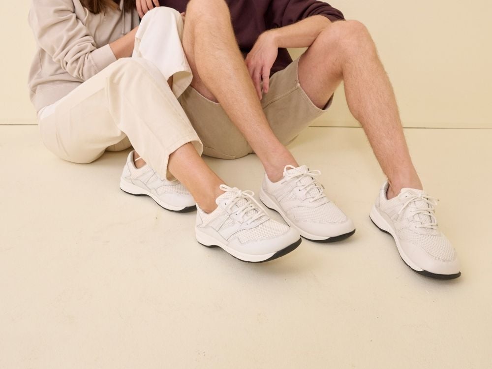 BÄR Schuhe Unisexschuhe Laufschuhe Easyrun weiß Rindnappaleder, Mesh Emotionsbild