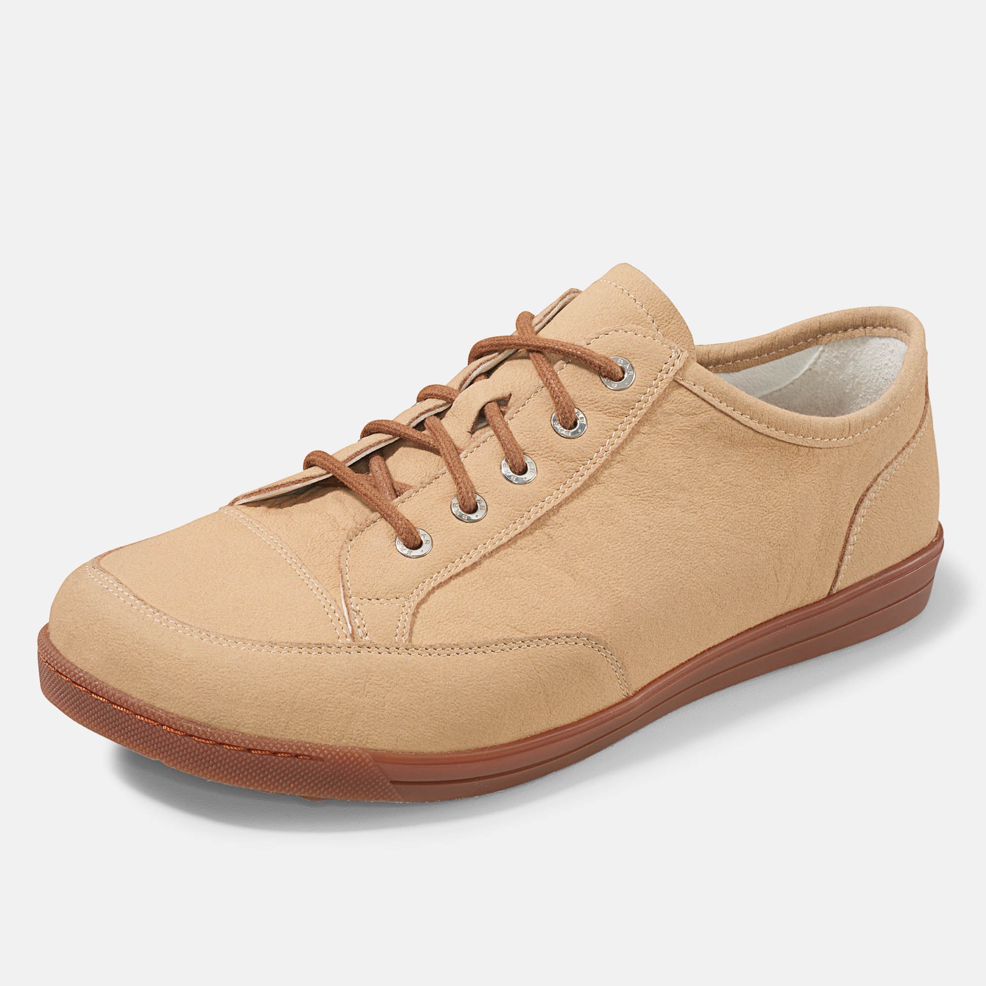 BÄR Schuhe Damenschuhe Emma vegan in sand aus HyphaLite™ - Veganes Obermaterial mit Pilzen - Anlass: Freizeitschuhe (Produktbild) BÄR Schuhe Damenschuhe Freizeitschuhe Emma vegan sand HyphaLite™ - Veganes Obermaterial mit Pilzen Produktbild