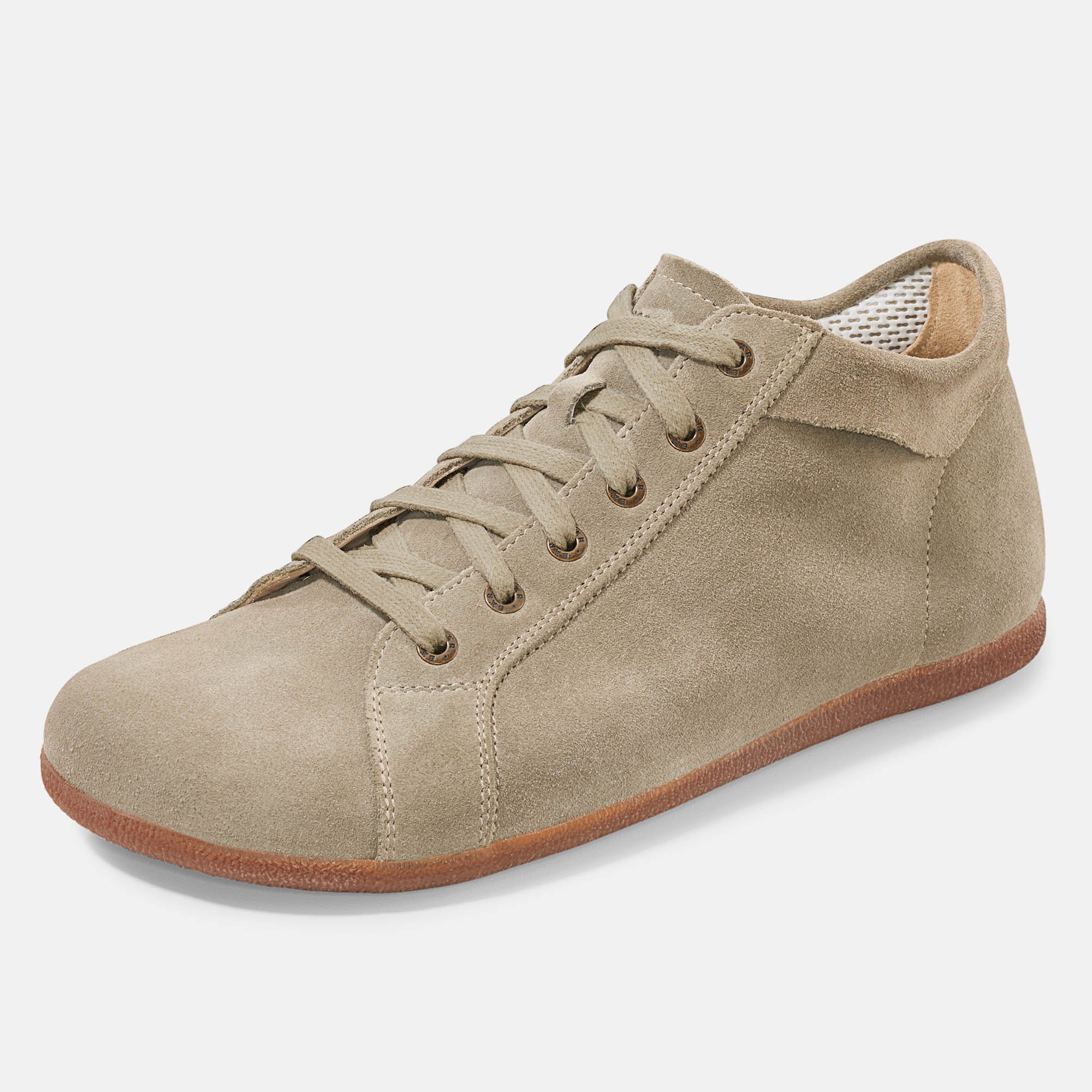 BÄR Schuhe Damenschuhe Magda in stein aus Kalbveloursleder - Anlass: Freizeitschuhe (Produktbild) BÄR Schuhe Damenschuhe Freizeitschuhe Magda stein Kalbveloursleder Produktbild