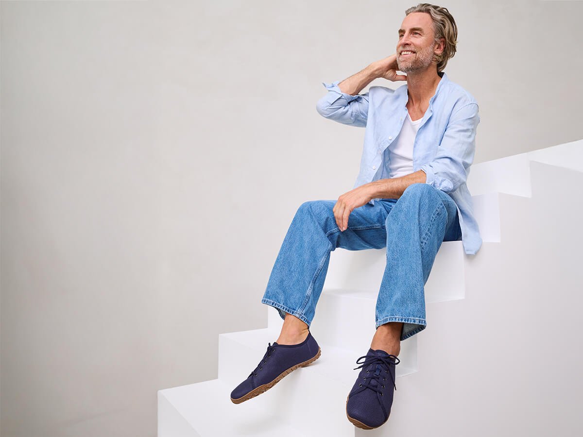 BÄR Schuhe Herrenschuhe John in electricblau aus Textil - Anlass: Freizeitschuhe (Emotionsbild) BÄR Schuhe Herrenschuhe Freizeitschuhe John electricblau Textil Emotionsbild