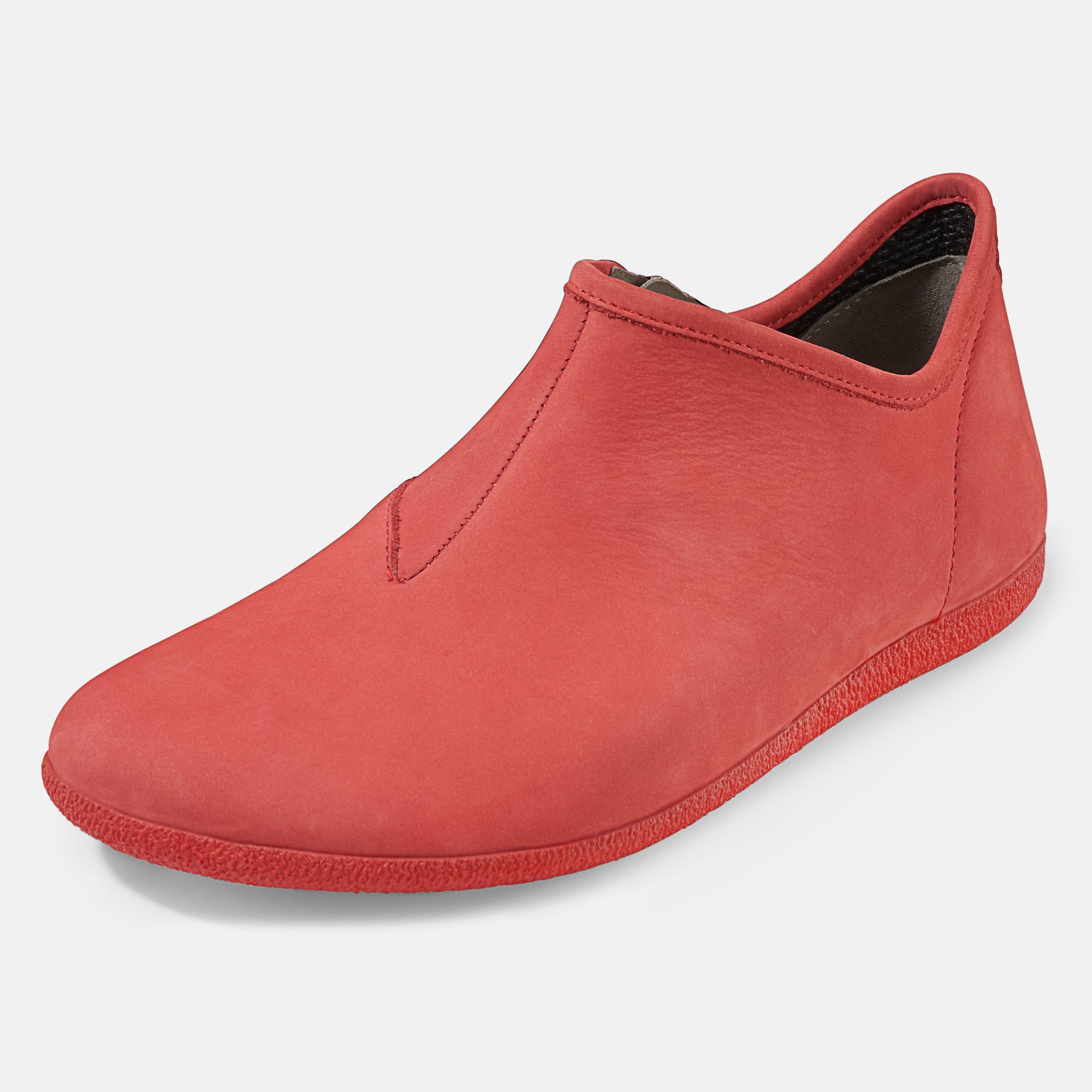 BÄR Schuhe Damenschuhe Lotus in rot aus Kalbnubukleder - Anlass: Freizeitschuhe (Produktbild) BÄR Schuhe Damenschuhe Freizeitschuhe Lotus rot Kalbnubukleder Produktbild