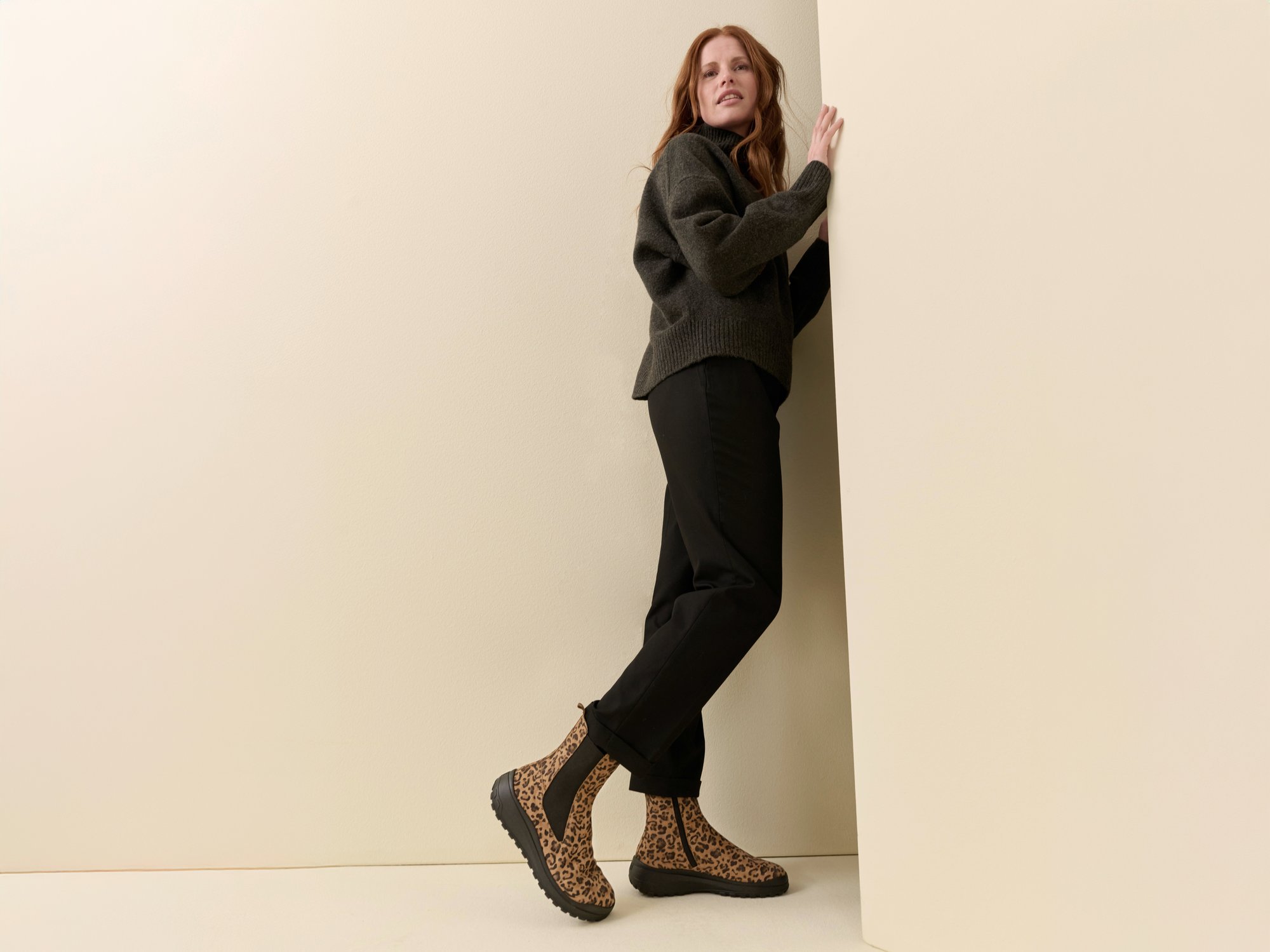 BÄR Schuhe Damenschuhe Mabel in leo aus Ziegenvelours - Anlass: Freizeitschuhe (Emotionsbild) BÄR Schuhe Damenschuhe Freizeitschuhe Mabel leo Ziegenvelours Emotionsbild