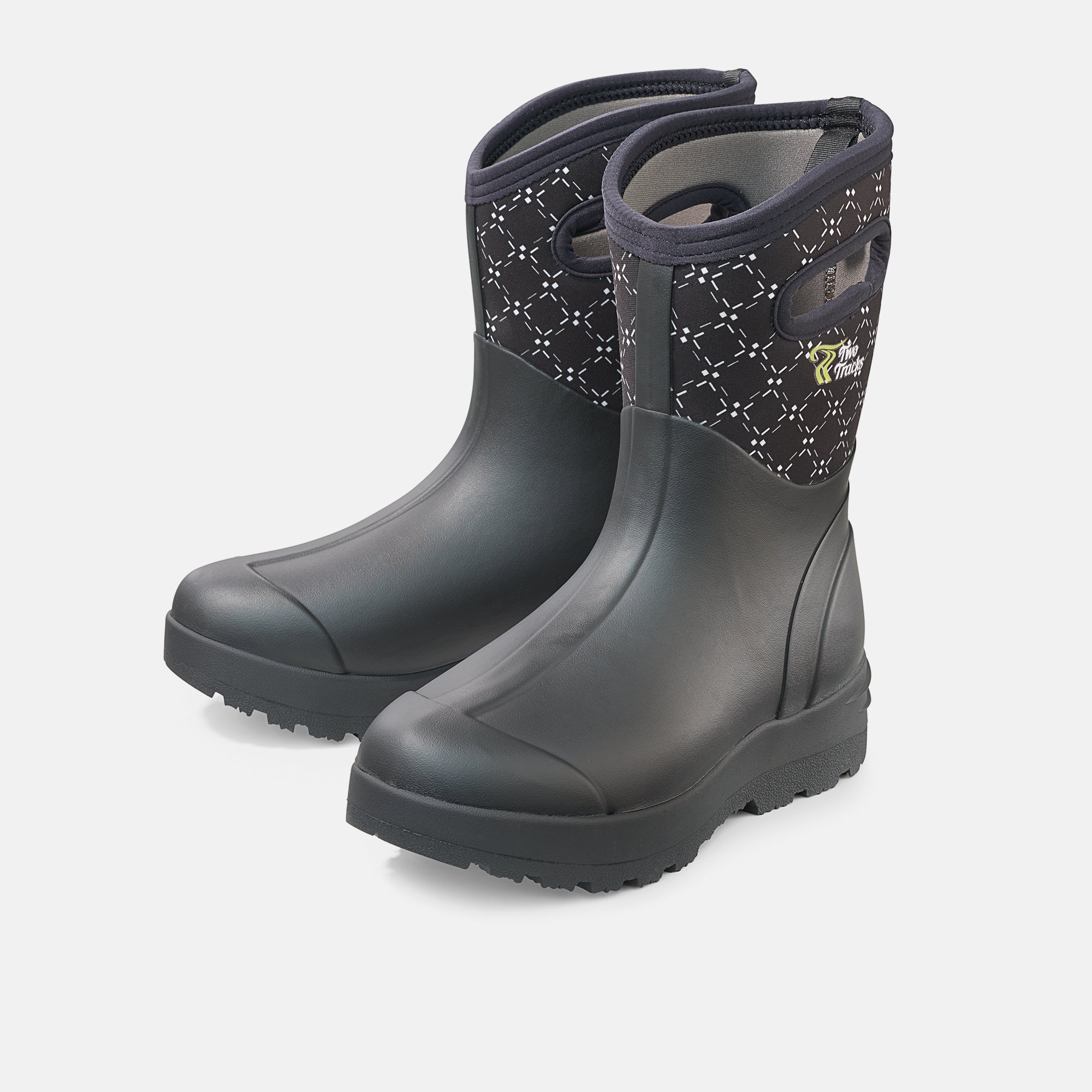 BÄR Schuhe Damenschuhe Carola in schwarz/weiß aus Naturkautschuk (Hauptbild) BÄR Schuhe Damenschuhe Carola schwarz/weiß Naturkautschuk Hauptbild