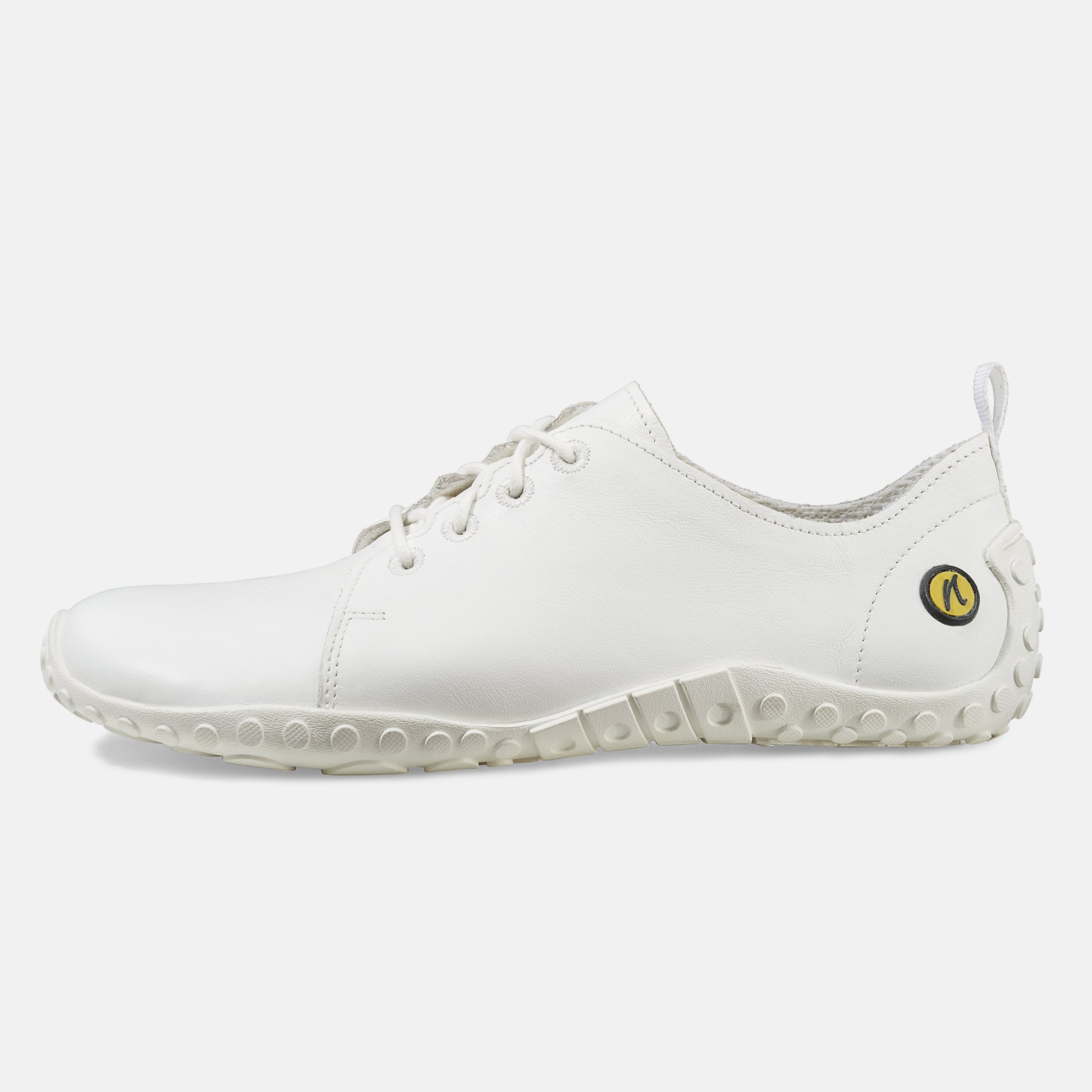 JOENIMBLE Schuhe Damenschuhe comfyToes in weiß aus Rindnappaleder (Seitenansicht) JOENIMBLE Schuhe Damenschuhe comfyToes weiß Rindnappaleder Seitenansicht