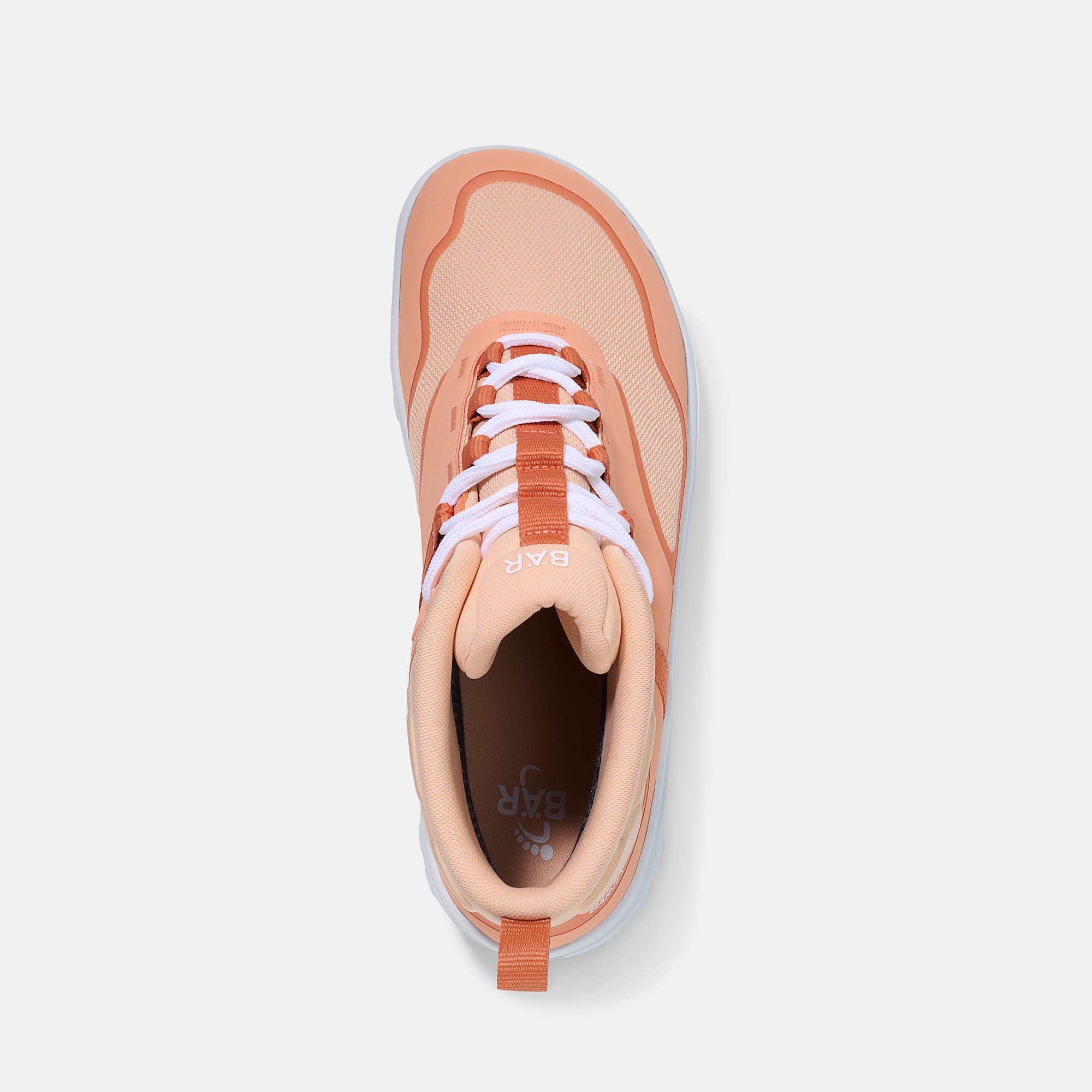 BÄR Schuhe Unisexschuhe TrailLite Tex in peach aus Textil - Anlass: Wanderschuhe (Ansicht von oben) BÄR Schuhe Unisexschuhe Wanderschuhe TrailLite Tex peach Textil Ansicht von oben