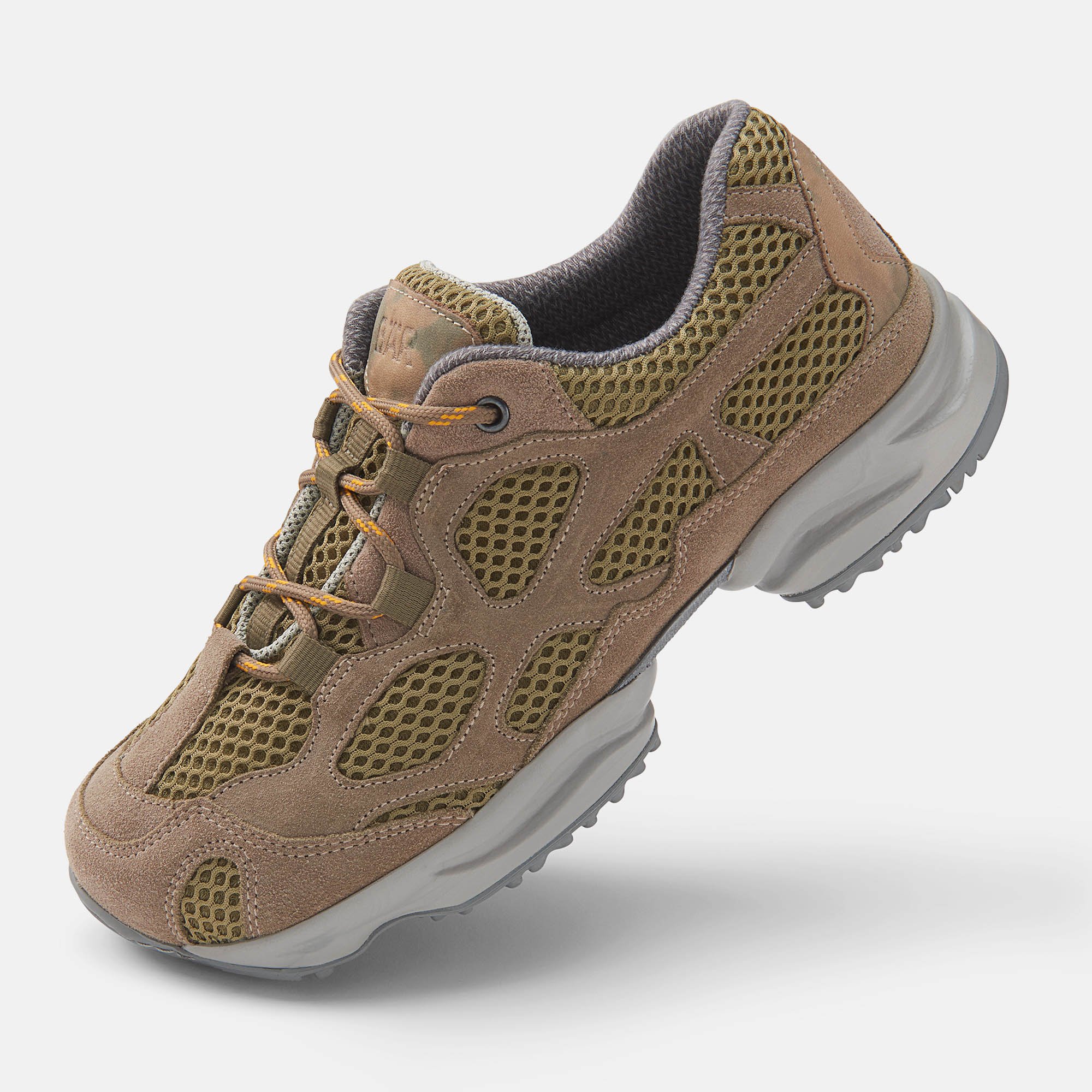 BÄR Schuhe Unisexschuhe High Performance 2.5 in oliv aus Rindnubukleder, Kalbveloursleder, Textil - Anlass: Laufschuhe (Produktbild) BÄR Schuhe Unisexschuhe Laufschuhe High Performance 2.5 oliv Rindnubukleder, Kalbveloursleder, Textil Produktbild