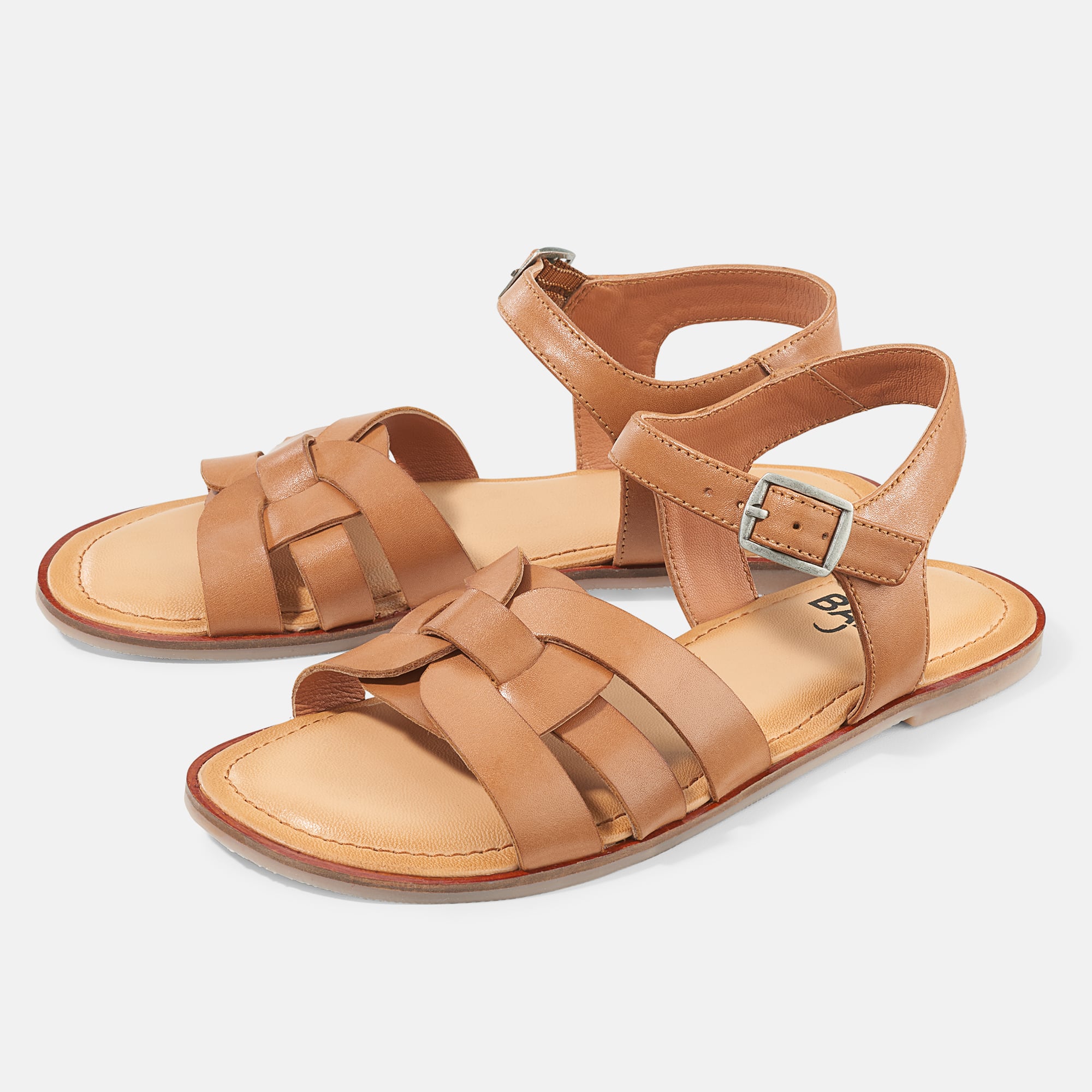 BÄR Schuhe Damenschuhe Sandaletten Alenka cognac Rindnappaleder Hauptbild