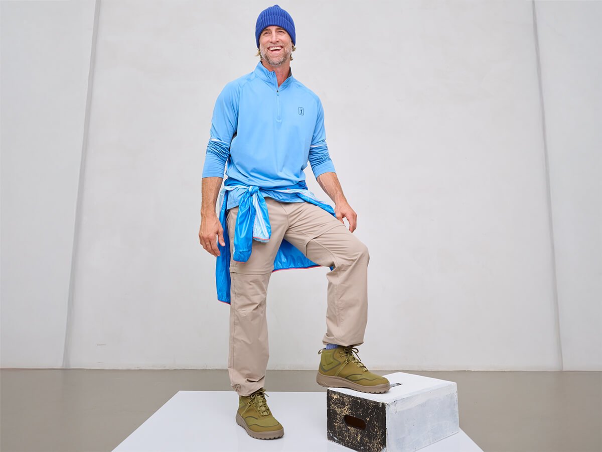 BÄR Schuhe Unisexschuhe TrailLite Tex in blau aus Textil - Anlass: Wanderschuhe (Emotionsbild) BÄR Schuhe Unisexschuhe Wanderschuhe TrailLite Tex blau Textil Emotionsbild