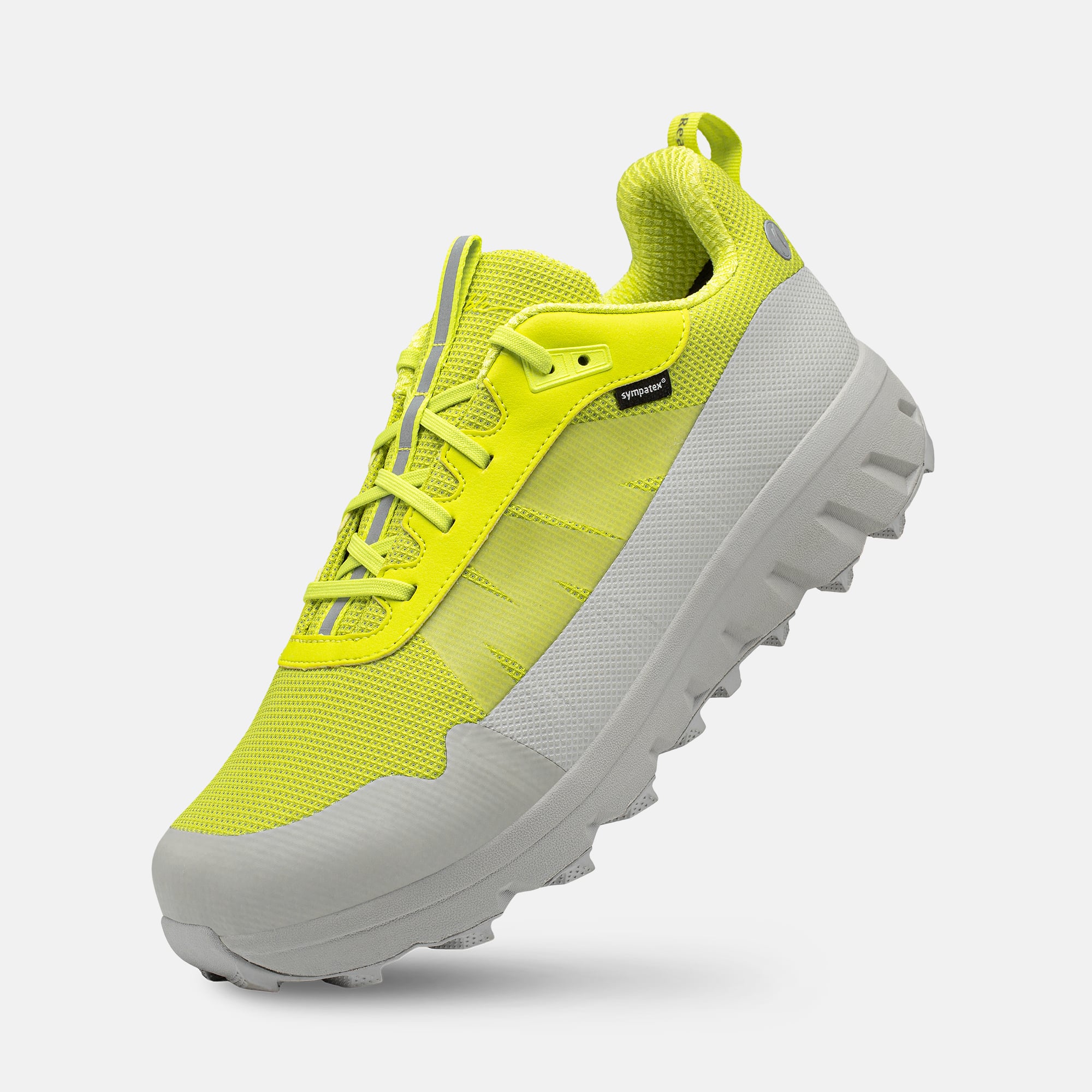 JOENIMBLE Schuhe Damenschuhe Wanderschuhe Explore Addict grau/gelb Produktbild