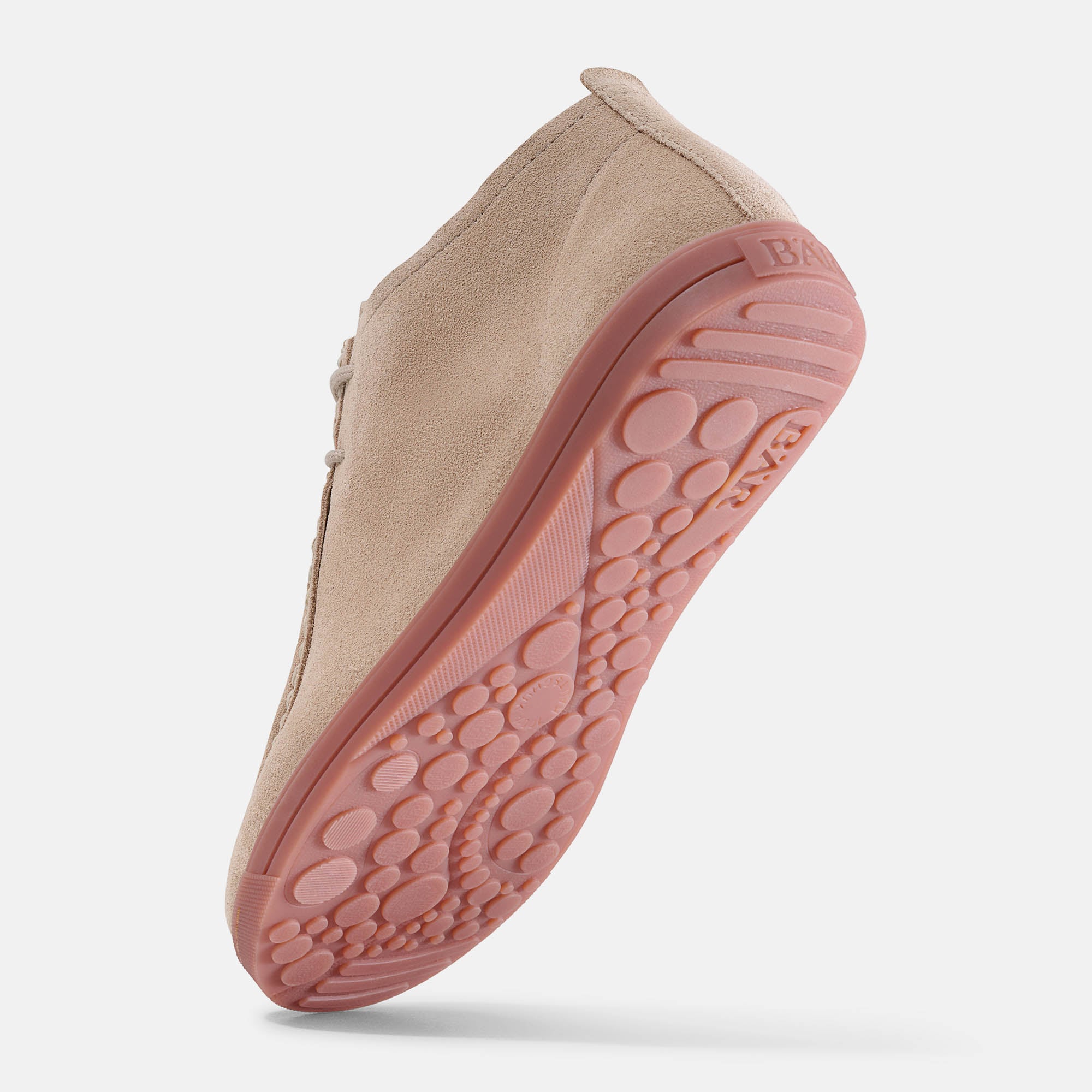 BÄR Schuhe Damenschuhe Freizeitschuhe Svea beige Kalbveloursleder Seitenansicht