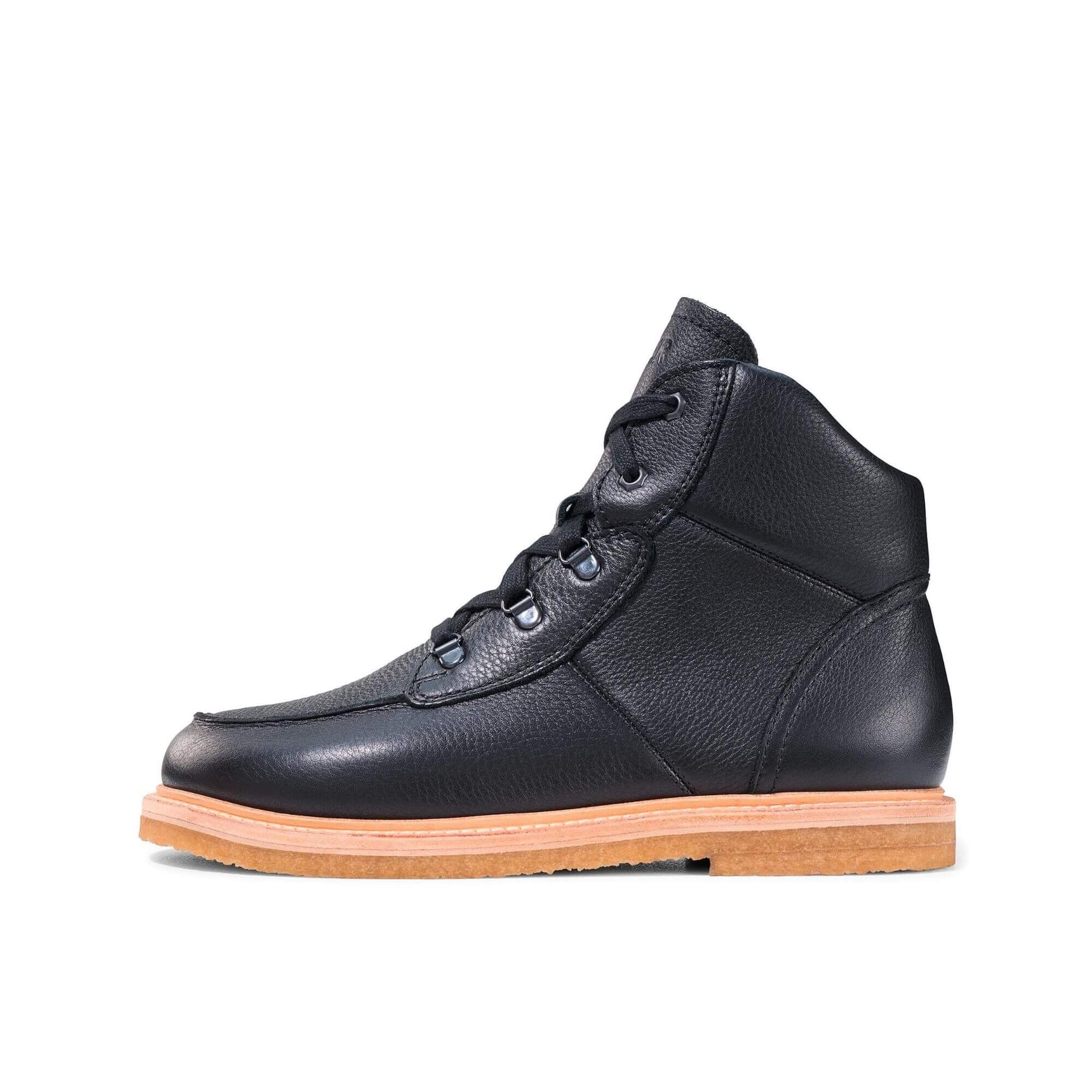 BÄR Schuhe Herrenschuhe Freizeitschuhe Roger schwarz Rindnappaleder wasserabweisend Produktbild