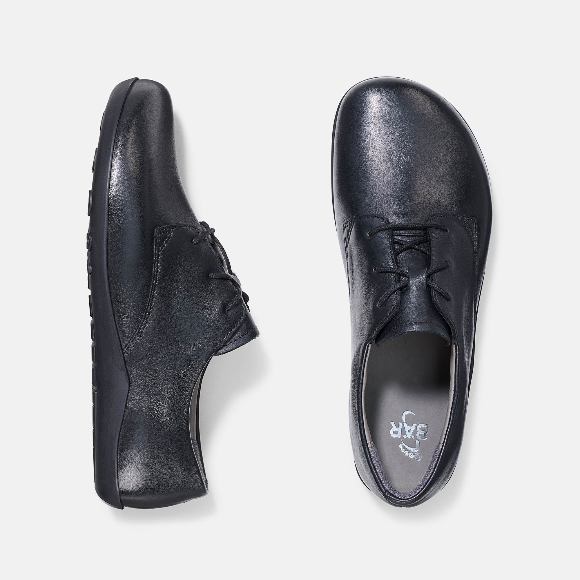 BÄR Schuhe Herrenschuhe Blake in schwarz aus Rindnappaleder - Anlass: Businessschuhe (Ansicht von oben) BÄR Schuhe Herrenschuhe Businessschuhe Blake schwarz Rindnappaleder Ansicht von oben