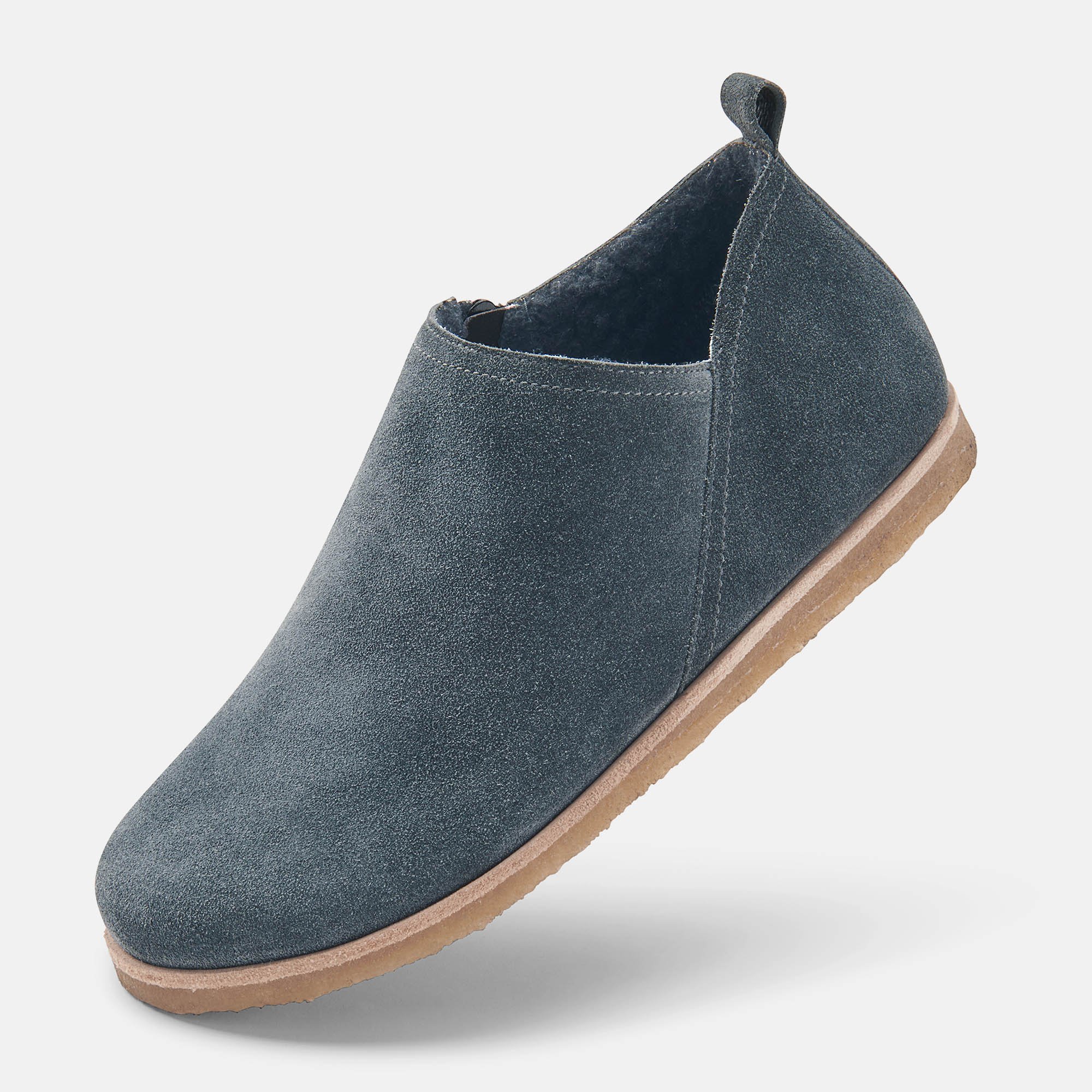 BÄR Schuhe Damenschuhe Mie in grau aus Kalbveloursleder - Anlass: Freizeitschuhe (Produktbild) BÄR Schuhe Damenschuhe Freizeitschuhe Mie grau Kalbveloursleder Produktbild