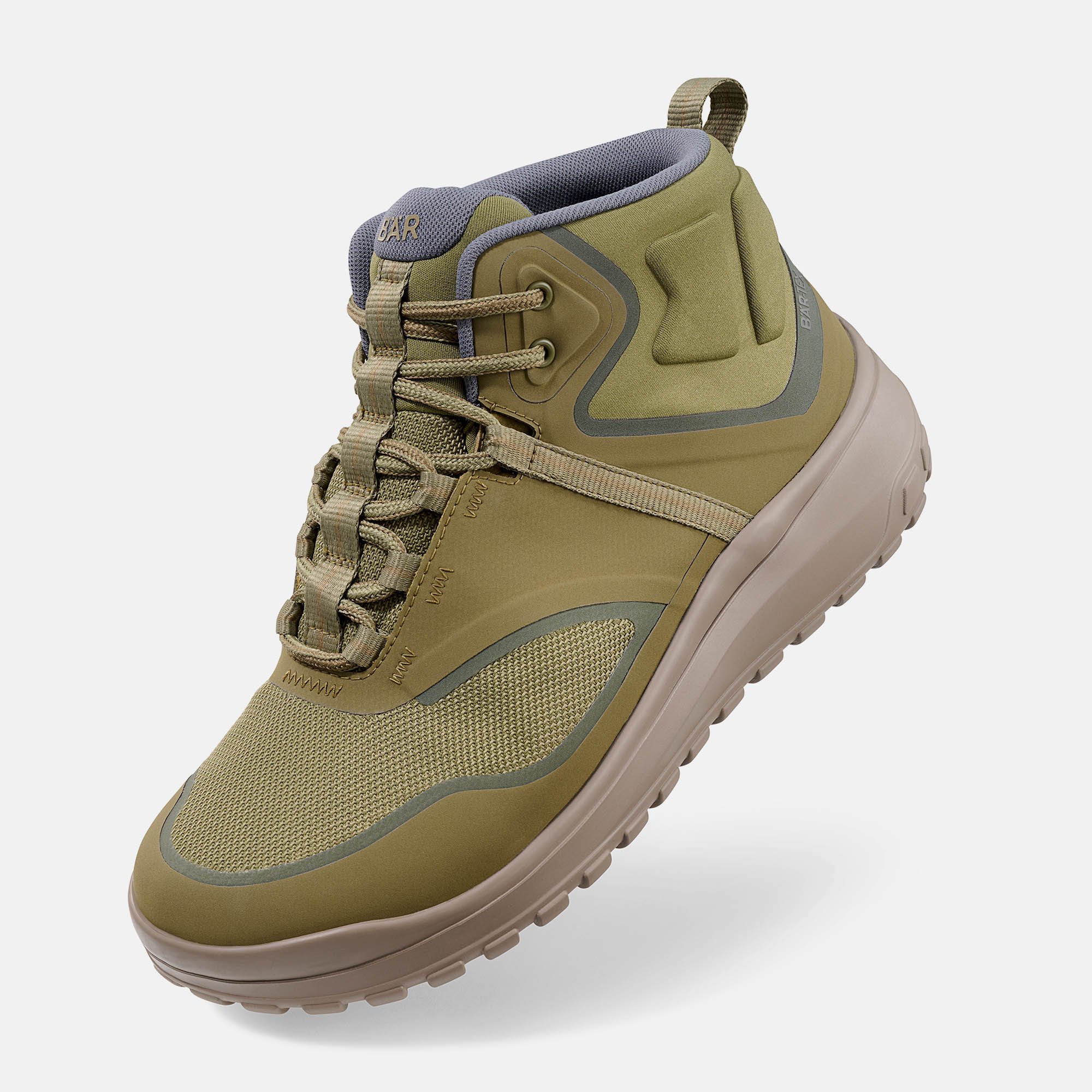 BÄR Schuhe Unisexschuhe TrailLite Tex in oliv aus Textil - Anlass: Wanderschuhe (Produktbild) BÄR Schuhe Unisexschuhe Wanderschuhe TrailLite Tex oliv Textil Produktbild